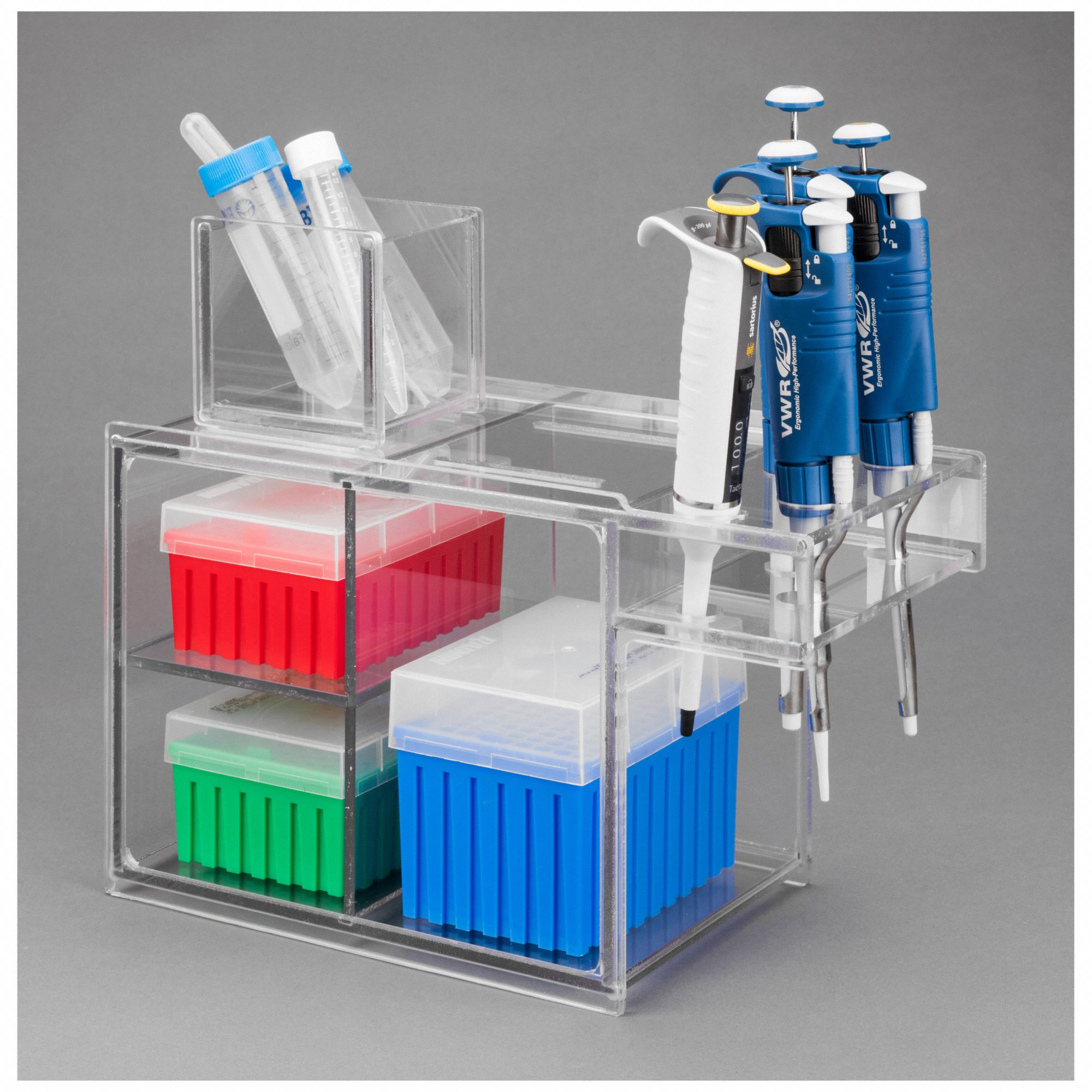 POLTEX, Benchtop, Pipettes/Tips, Pass Thru Pipette/Tip Box 798L54