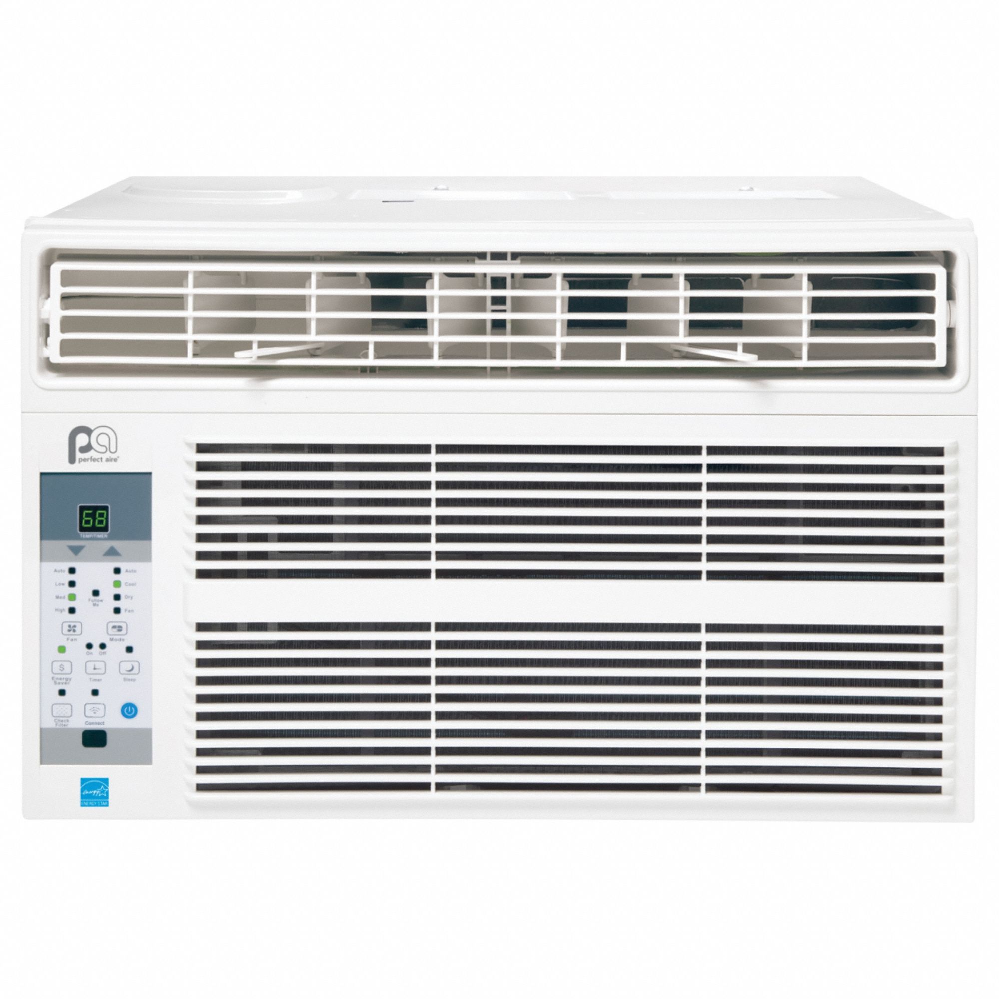 Window Air Conditioner: 14,500 BtuH, 550 to 700 sq ft, 115V AC – 5-15P, Cooling Only