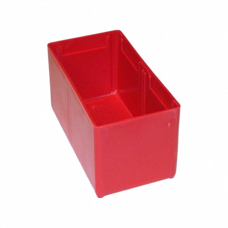 LISTA Drawer Partition: 3 in Overall Ht, For 3 in Drawer Ht, 6 in Overall Lg, Red, PB-8D/12PC. Key specifications — Color: Red; Product Type: Drawer Partition; Brand: LISTA; Manufacturer Part Number: PB-8D/12PC.