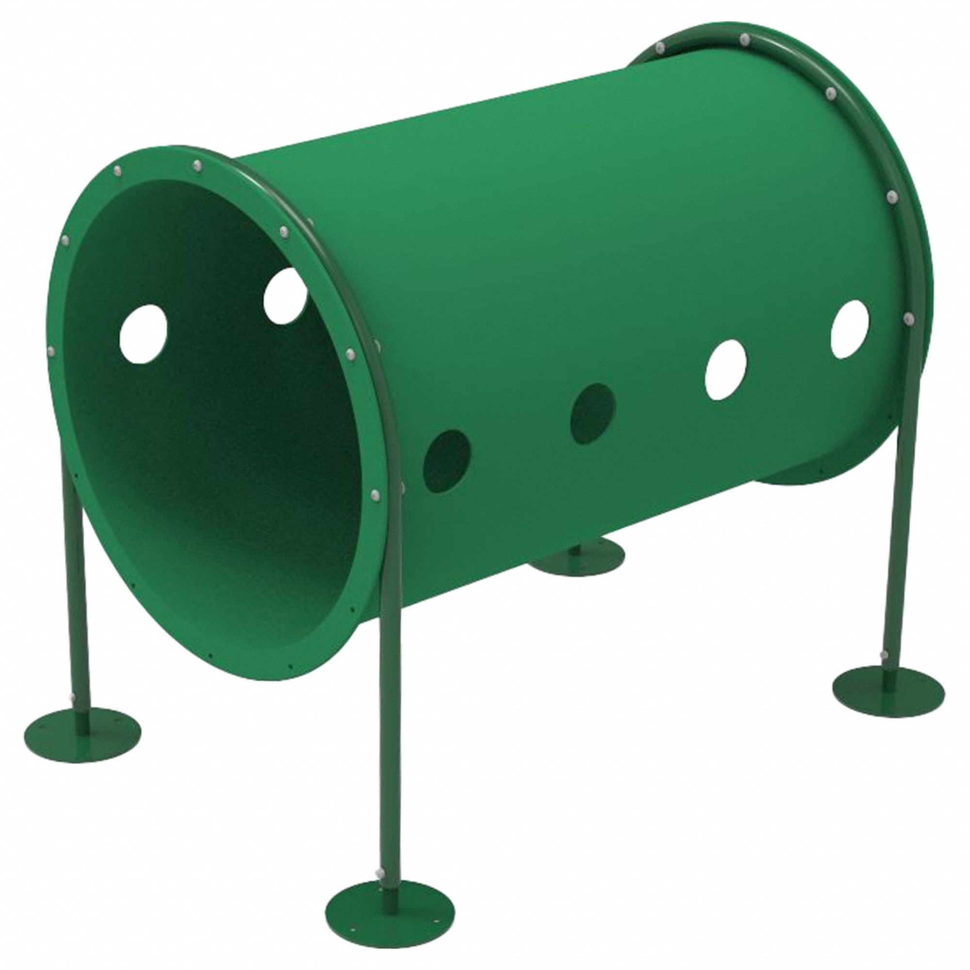 Doggie Crawl Polyethylene, Powder Coated Steel