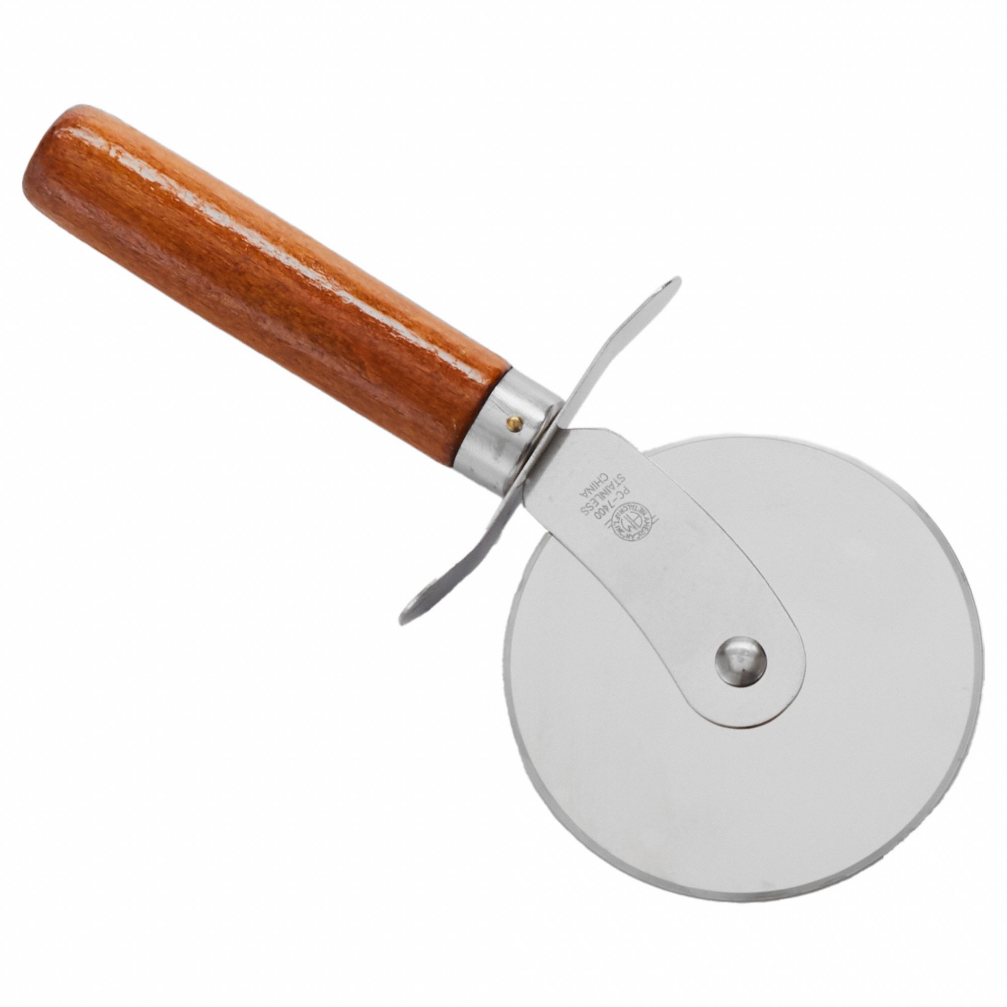 AMERICAN METALCRAFT, 1 Handles, Wood, Pizza Cutter Wheel - 20W912 ...