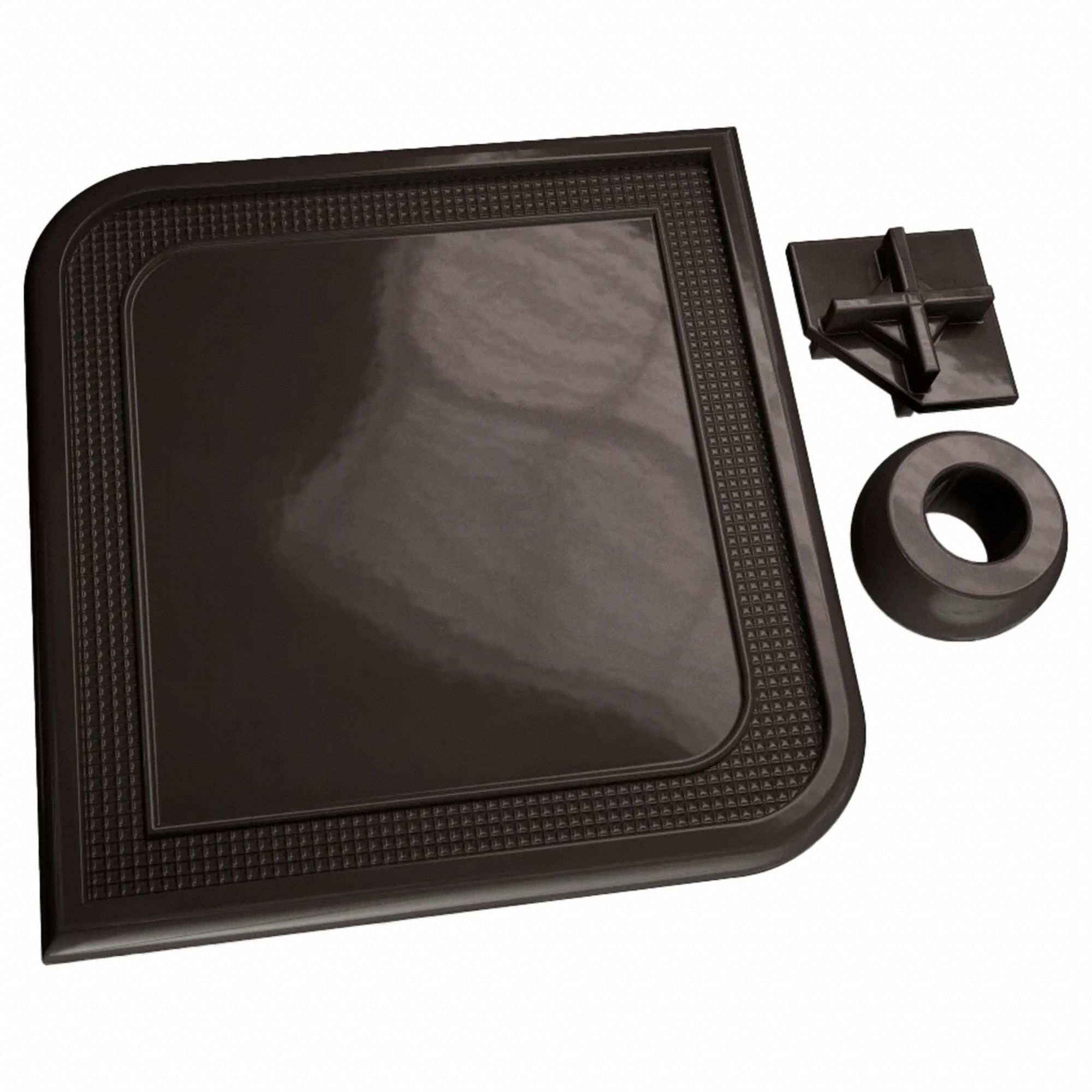 Powder Coating: Gloss, Smooth, Browns, Gray Brown, 1 lb Container Size, 124 sq ft/lb @ 1 mil