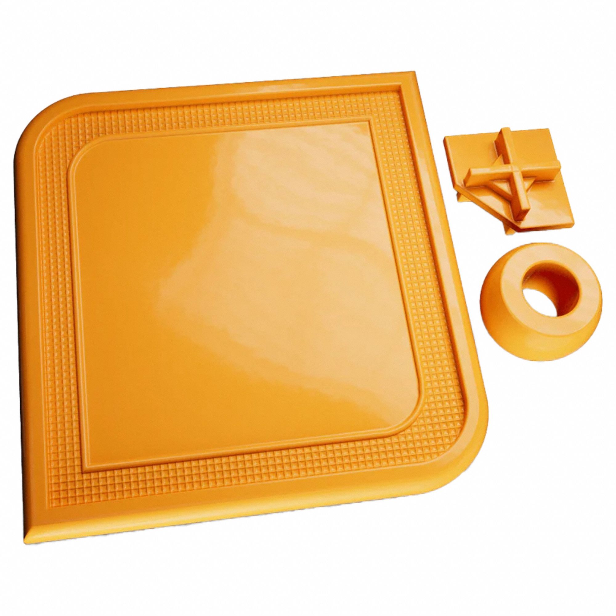 Powder Coating: Gloss, Smooth, Yellows, Melon Yellow, 1 lb Container Size, 130 sq ft/lb @ 1 mil