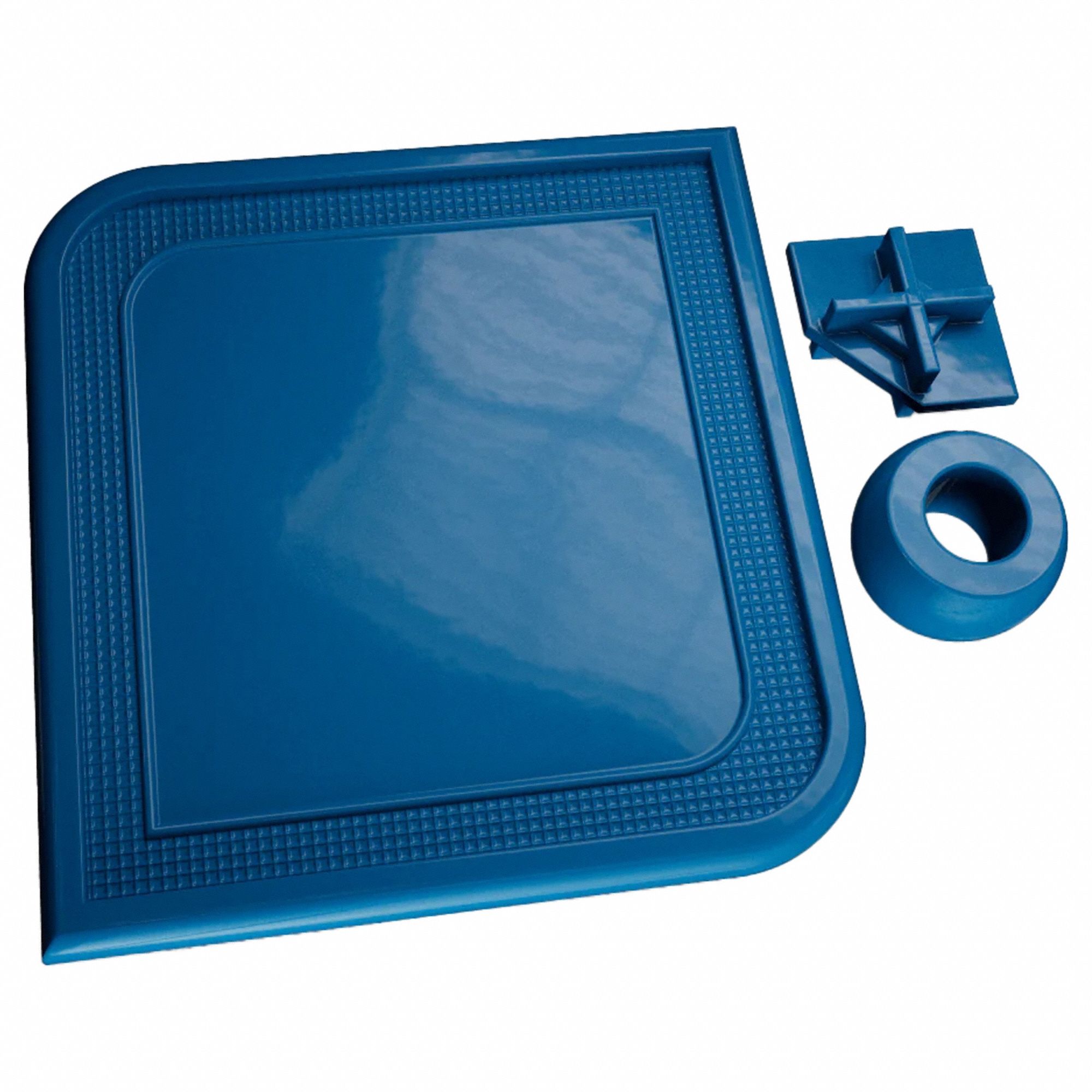 Powder Coating: Gloss, Smooth, Blues, Signal Blue Matte, 1 lb Container Size, 5005, Exterior