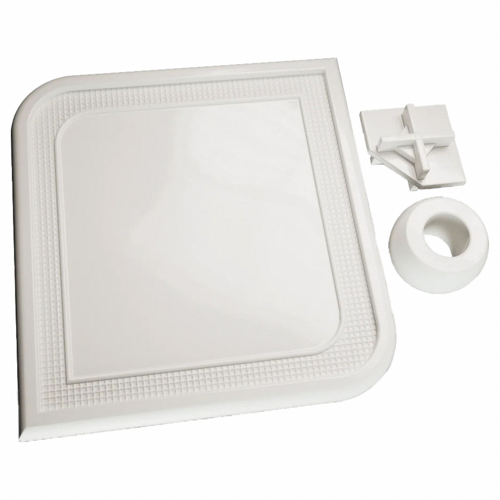 Powder Coating: Gloss, Smooth, Whites, Signal White, 1 lb Container Size, 124 sq ft/lb @ 1 mil