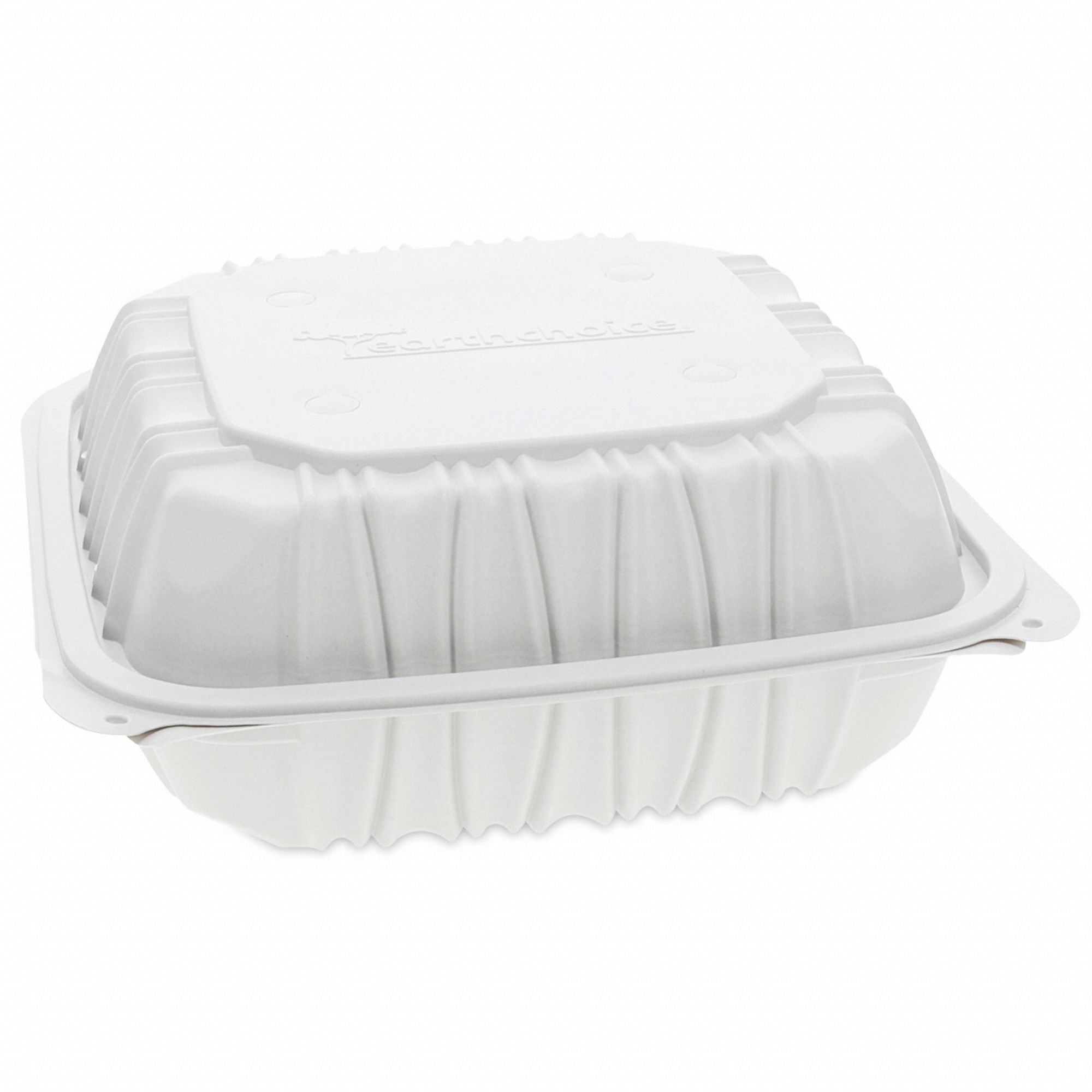 Pactiv Plastic Compartments Disposable Carry Out Food Container