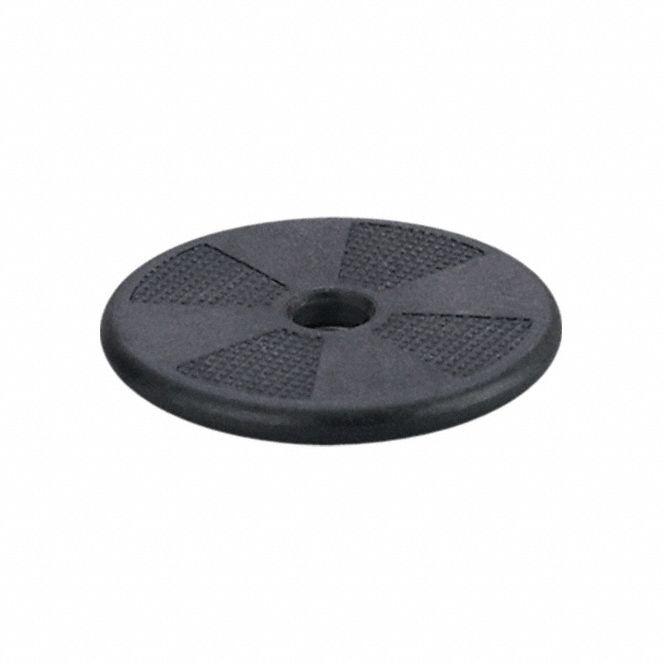 RFID Tag: Round, Screw/Stick-On, 13.56 MHz, IP68/IP69K, PPA [ISO 1874: PA6T/6I-GF50], 3 mm