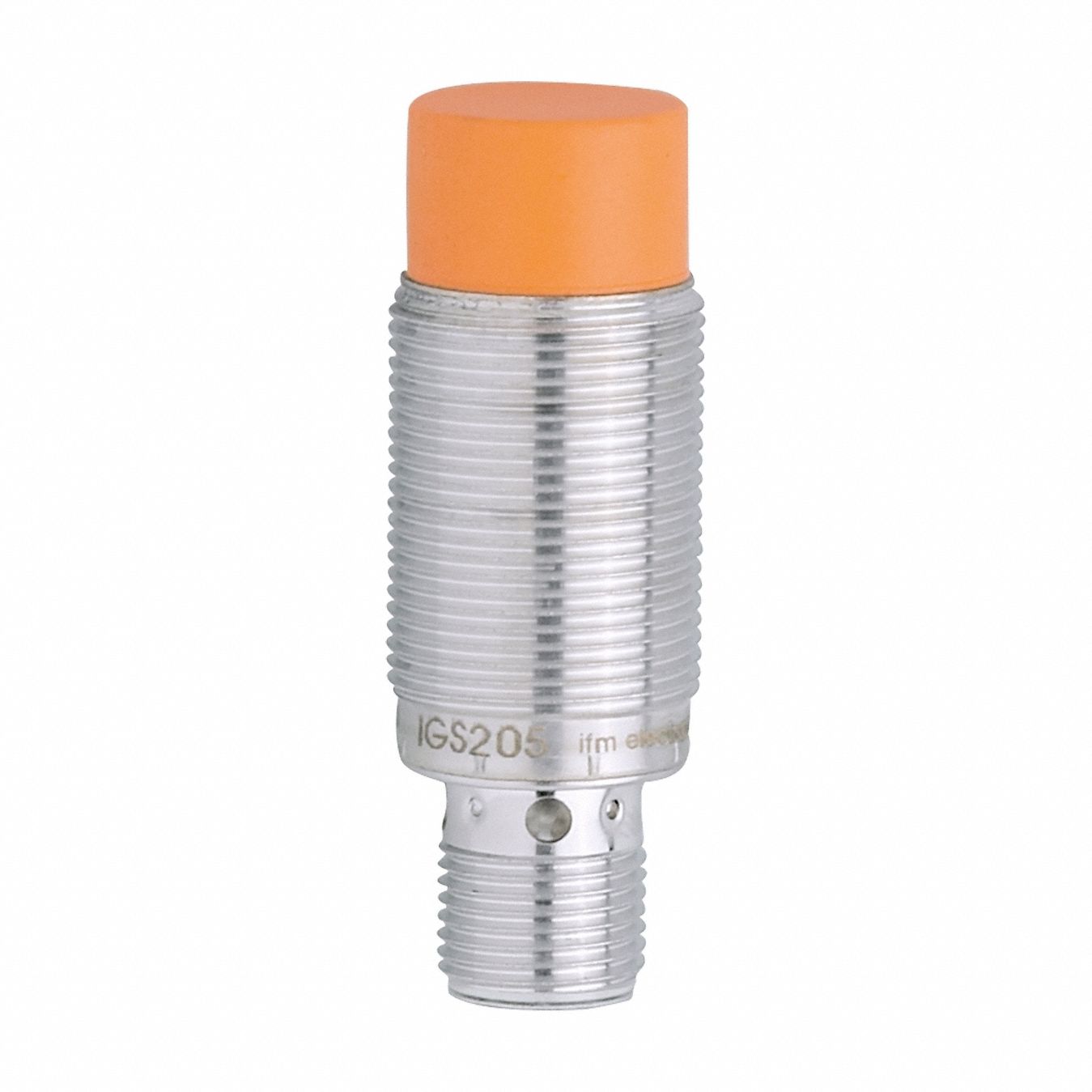 Inductive Cylindrical Proximity Sensor: Built-in Connector, Unshielded, 3 Wires, 4 - Pin M12, NO