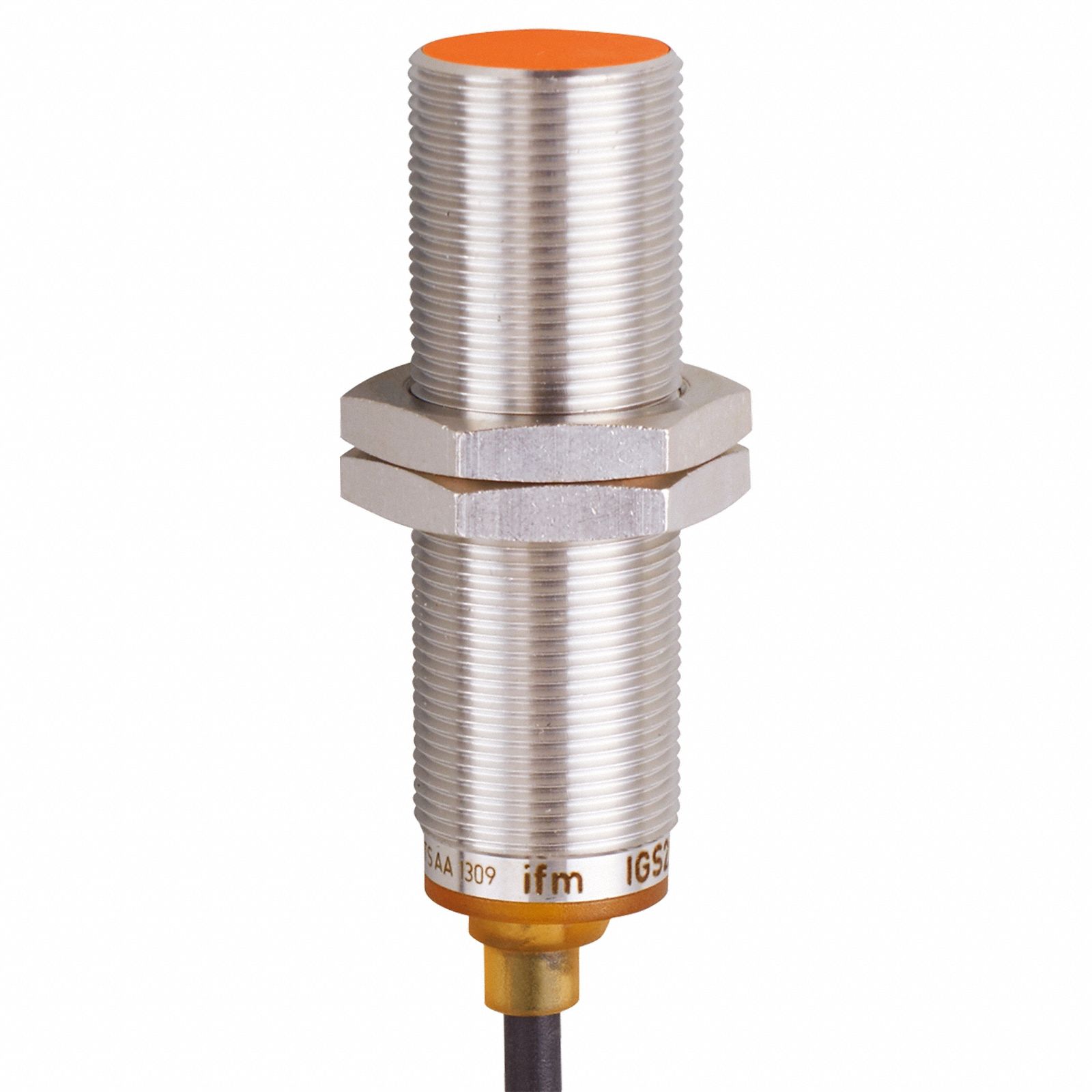 Inductive Cylindrical Proximity Sensor: Non-Terminated Cable, Shielded, 3 Wires, 10-30V DC, NPN