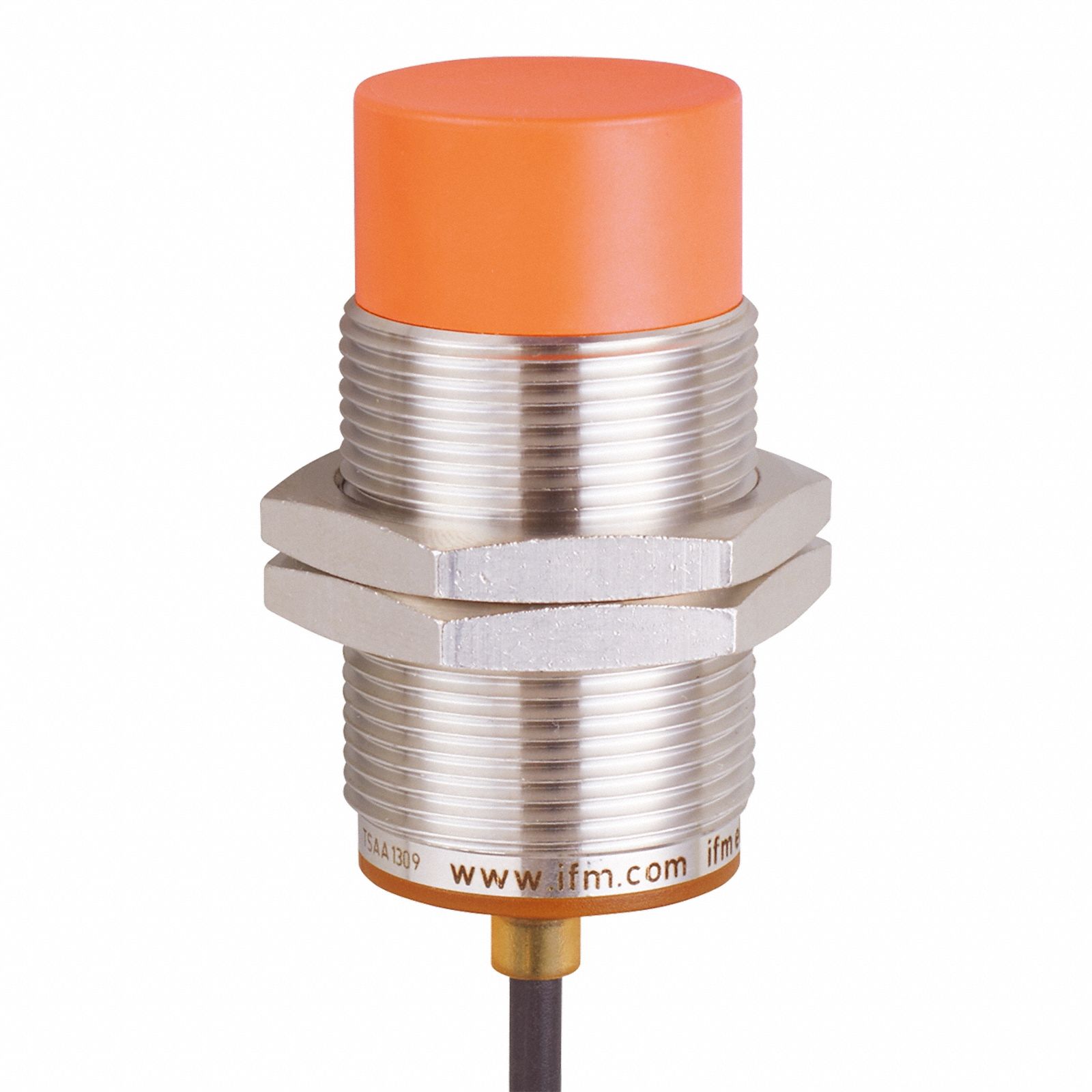 Inductive Cylindrical Proximity Sensor: Non-Terminated Cable, Unshielded, 3 Wires, 10-30V DC, NO