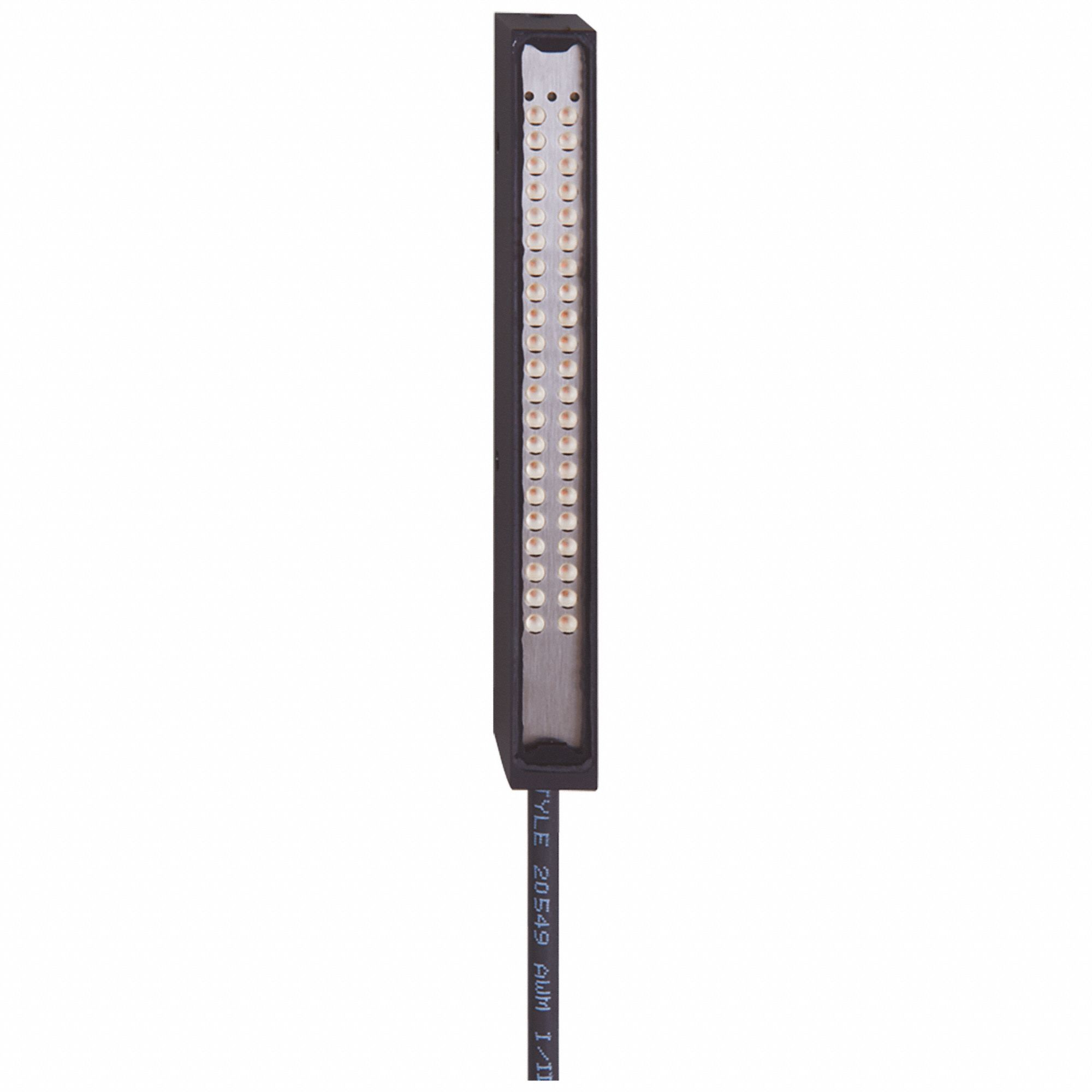 Bar Light Illumination Unit: Infrared Light, 10 mm x 75 mm Field, M12 Connector, 24V DC