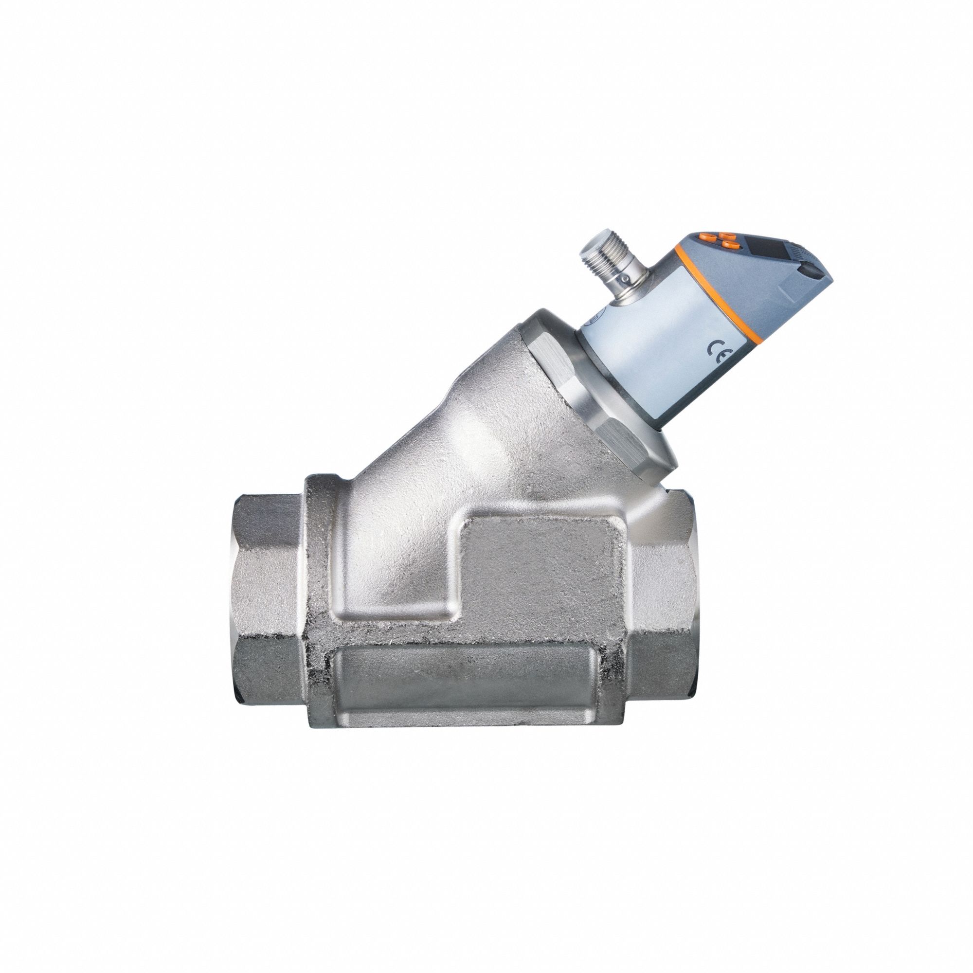 IFM, Stainless Steel, 1 1/2 in NPT, Flow Switch - 413LD4|SBN257 - Grainger