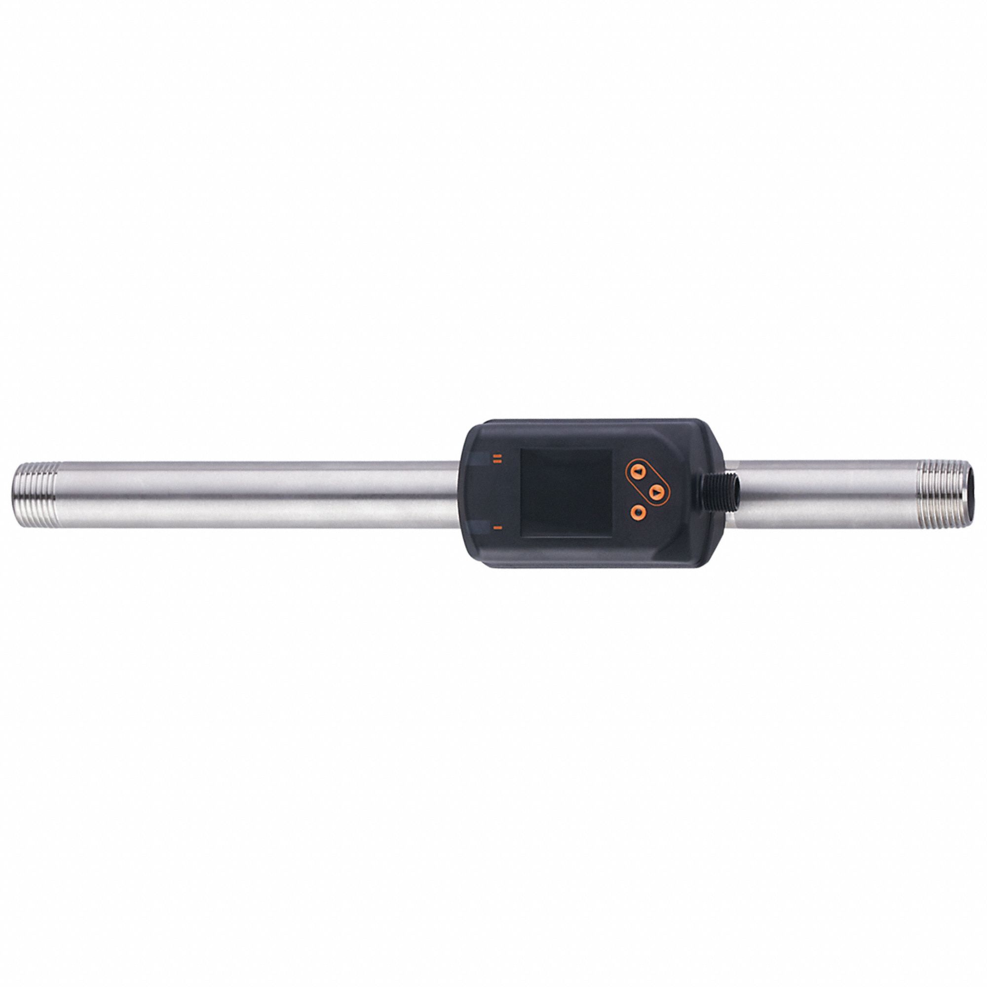 Industrial Flowmeter: M12 Connector, 1/2 in NPT DN15, 152 mm, PNP/NPN, Analogue/Pulse/Switching
