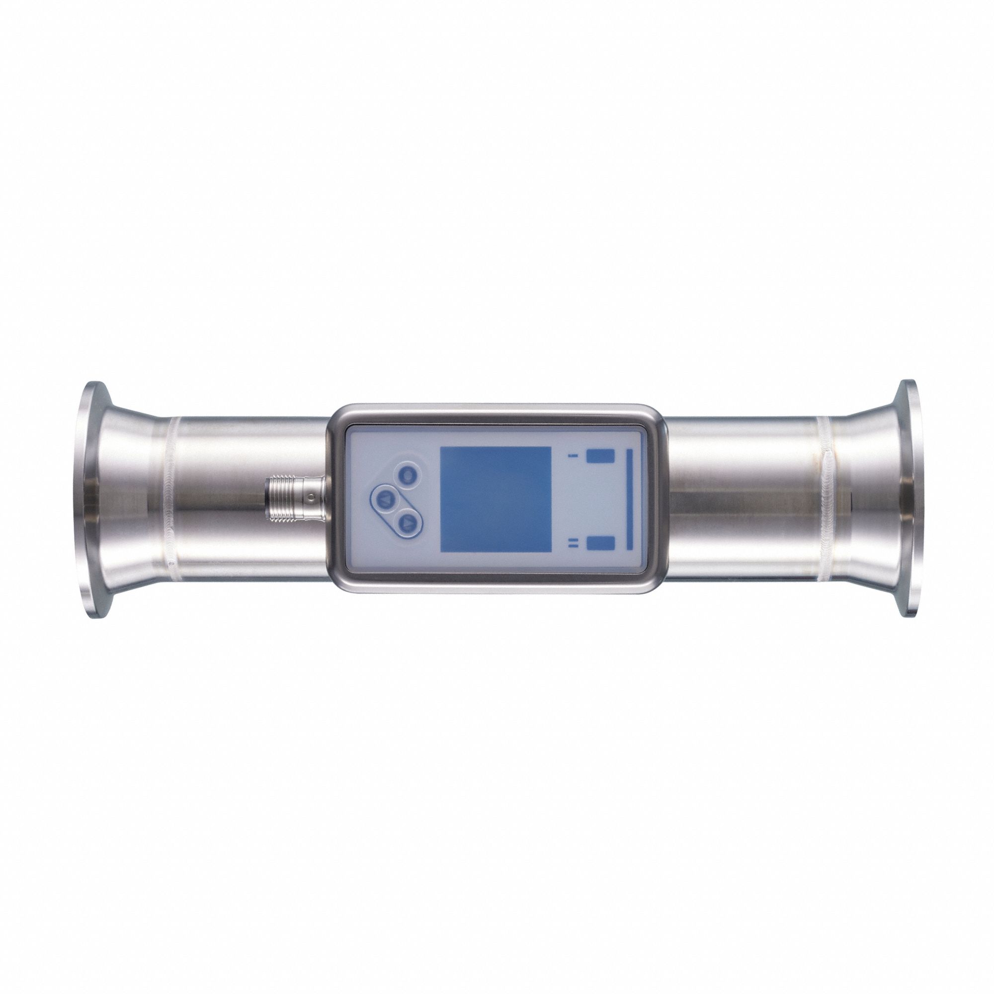 Ultrasonic Flowmeter: Flow Meter, Ultrasonic, Oils/Water/Water-Like Liquids, Clamp, 4-20 mA