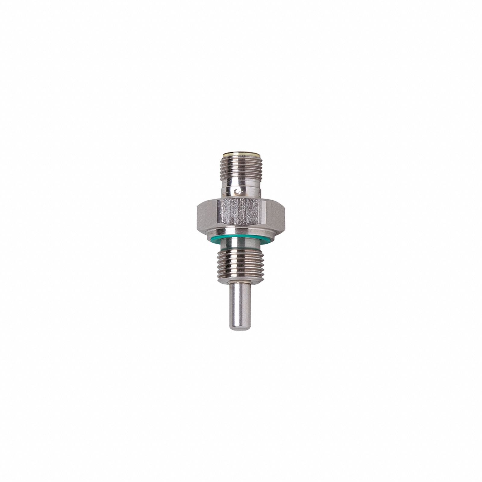 IFM RTD Probe: -40°C to 302°F /-40°C to 150°C, ±(0.15 K + 0.002 x|t|), 12 mm Probe Lg (MPN TM5101). Key specifications — Accuracy: ±(0.15 K + 0.002 x|t|); Brand: IFM; Probe Sheath Material: 316L Stainless Steel; Process Mounting Thread Size: 1/4" BSPP.