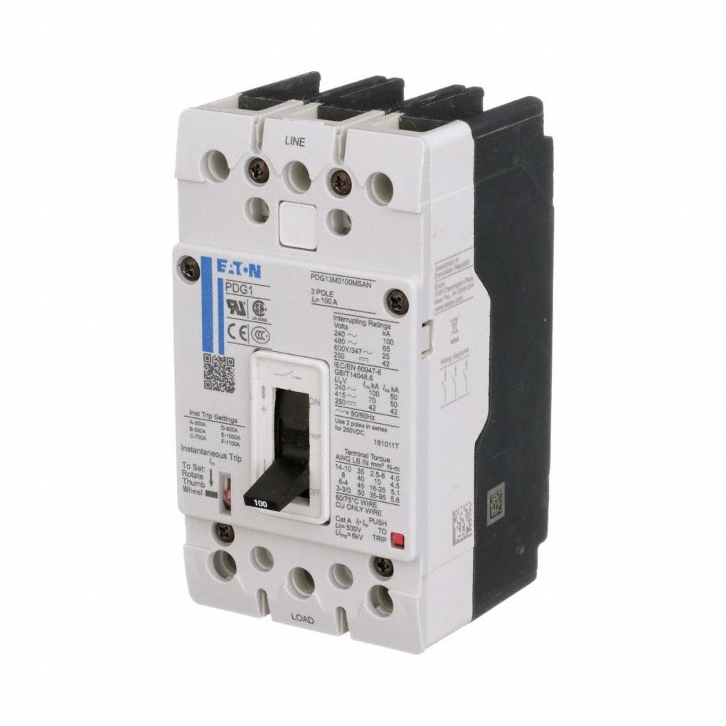 Molded Case Circuit Breaker - 408PT1|PDG13M0015MSAJ - Grainger