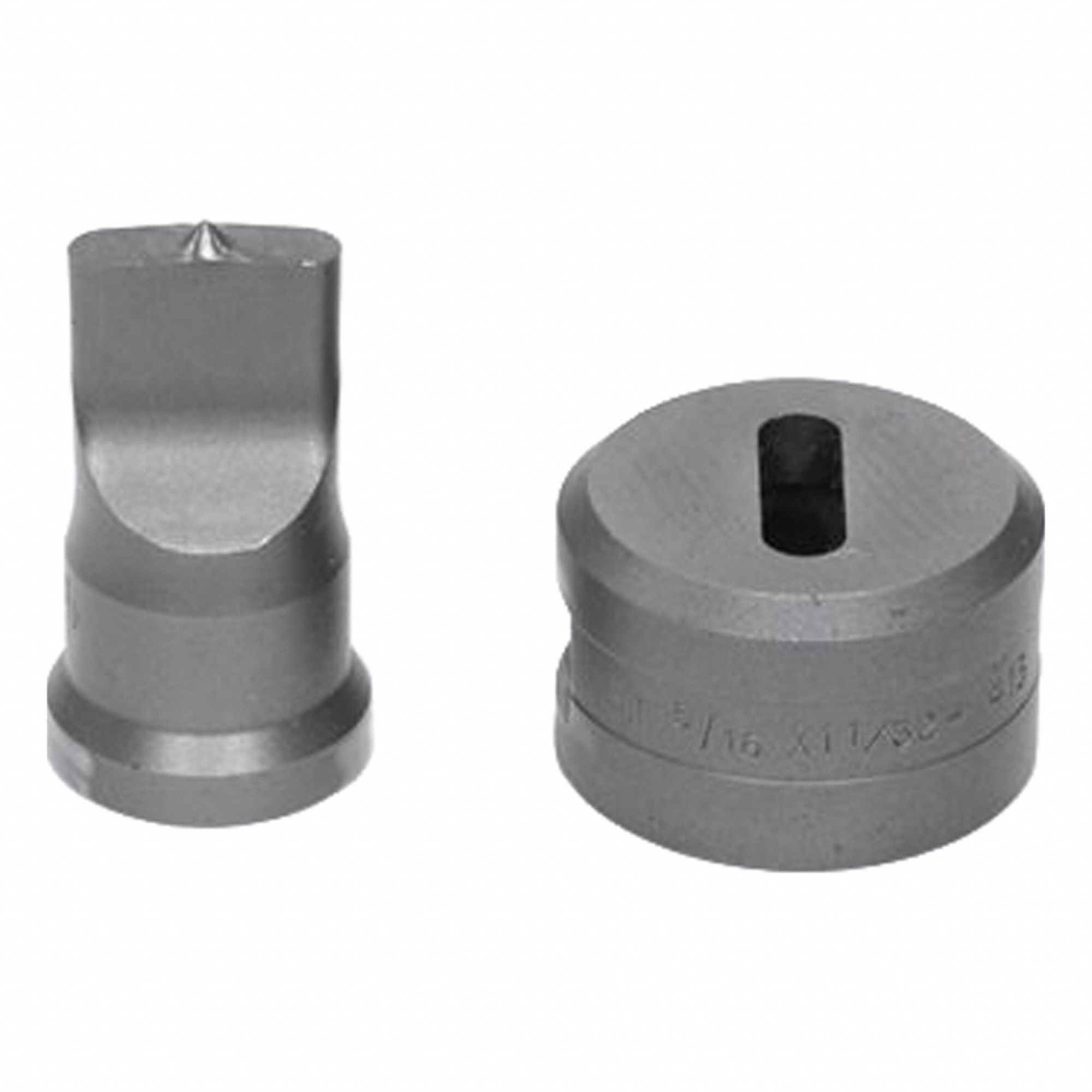 EDWARDS Oblong Punch & Die Set: Edwards, 55 ton_65 ton_100 ton_120 ton Compatible Ironworker Size (MPN ED9-PDOB9/32X1). Key specifications — attr67451: IW55 , IW65 , IW100, IW120; attr67489: Oblong; attr67463: 9/32X1 in; attr67447: ED9-PDOB9/32X1; attr67456: Edwards; attr67443: EDWARDS; attr67472: 9/32X1 in Oblong Punch & Die Set.
