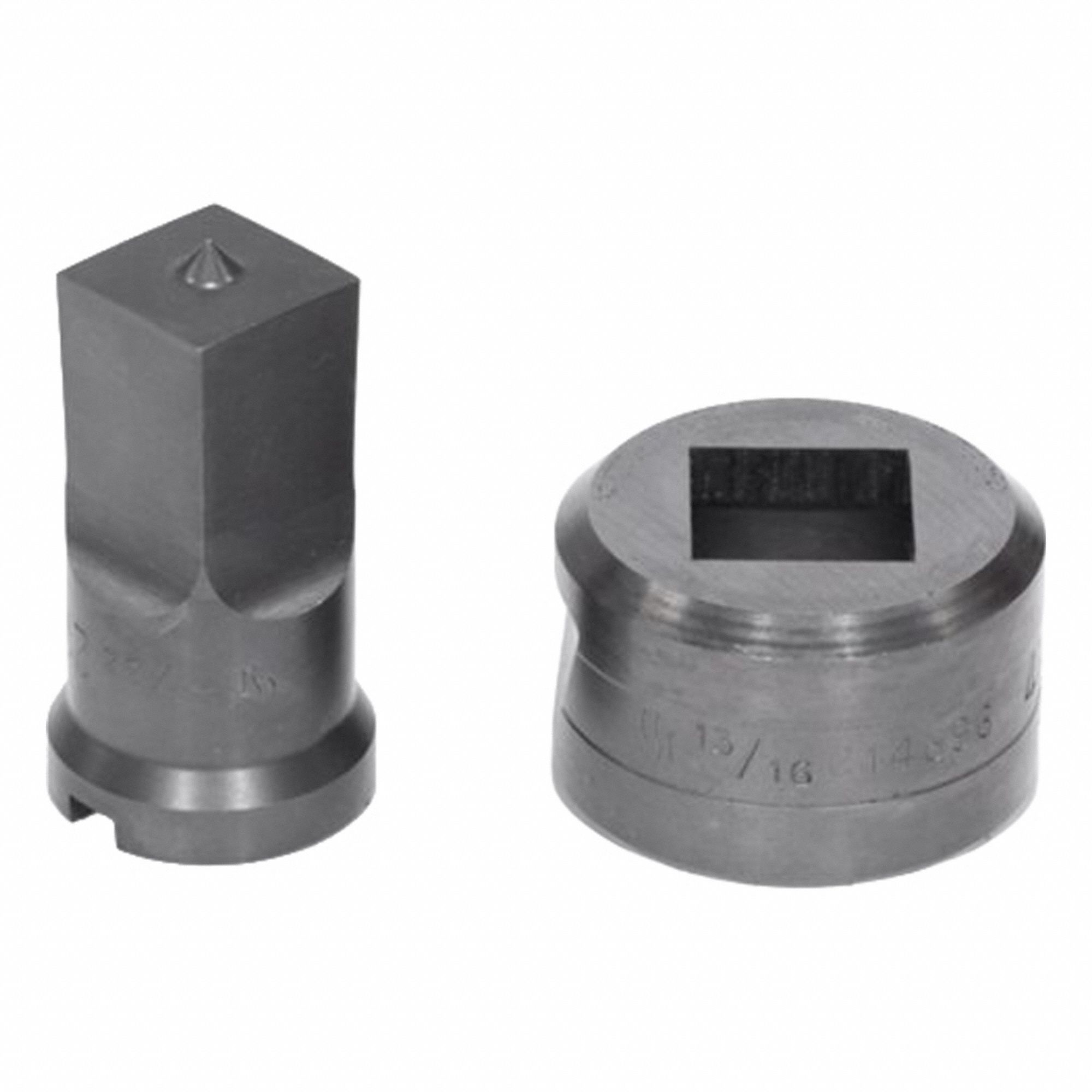 EDWARDS Square Punch & Die Set: Edwards, 55 ton_65 ton_100 ton_120 ton Compatible Ironworker Size (MPN ED9-PDSQ25/32). Key specifications — attr67451: IW55 , IW65 , IW100, IW120; attr67489: Square; attr67463: 25/32 in; attr67447: ED9-PDSQ25/32; attr67456: Edwards; attr67443: EDWARDS; attr67472: 25/32 in Square Punch & Die Set.