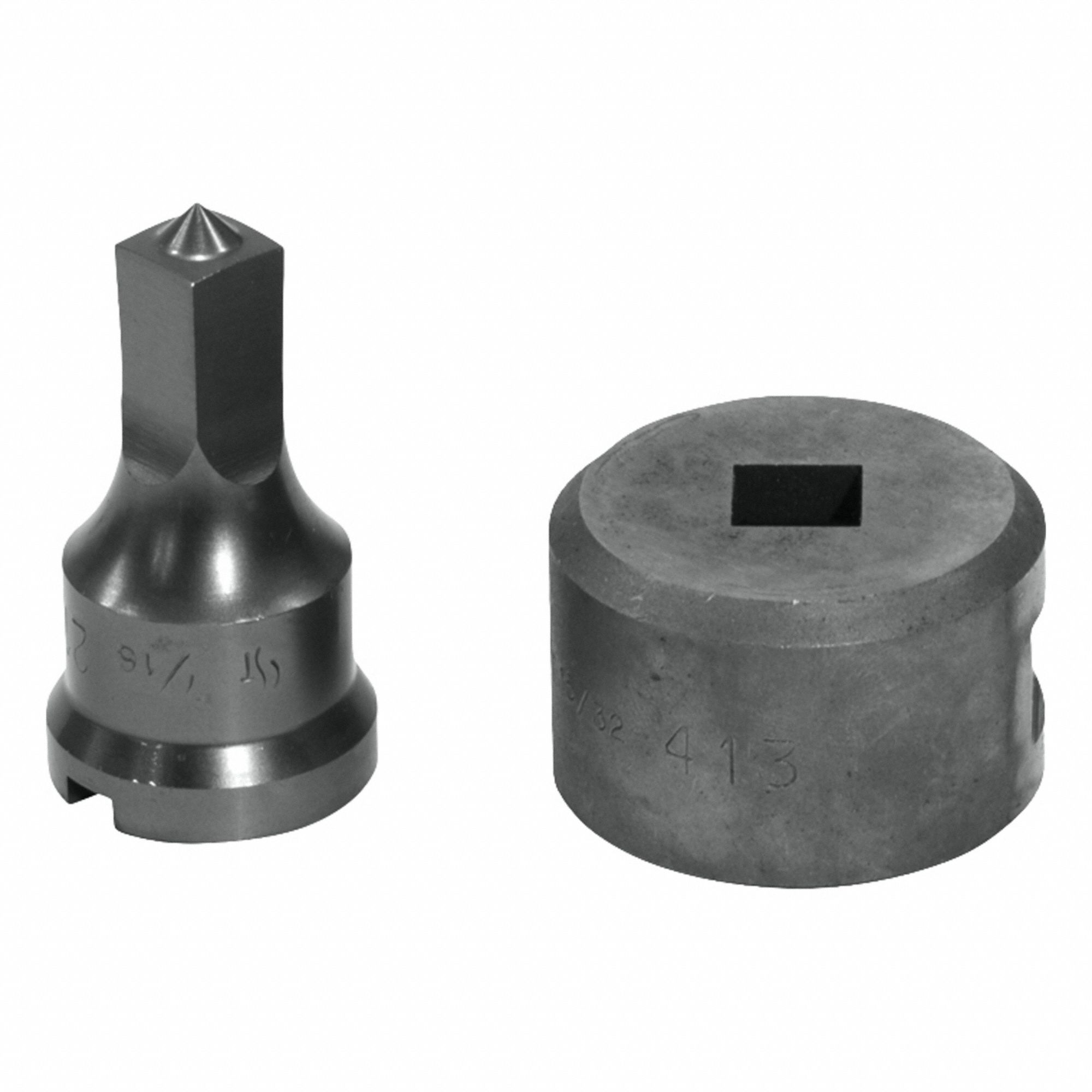 EDWARDS Square Punch & Die Set: Edwards, 55 ton_65 ton_100 ton_120 ton Compatible Ironworker Size (MPN ED9-PDSQ7/16). Key specifications — attr67451: IW55 , IW65 , IW100, IW120; attr67489: Square; attr67463: 7/16 in; attr67447: ED9-PDSQ7/16; attr67456: Edwards; attr67443: EDWARDS; attr67472: 7/16 in Square Punch & Die Set.