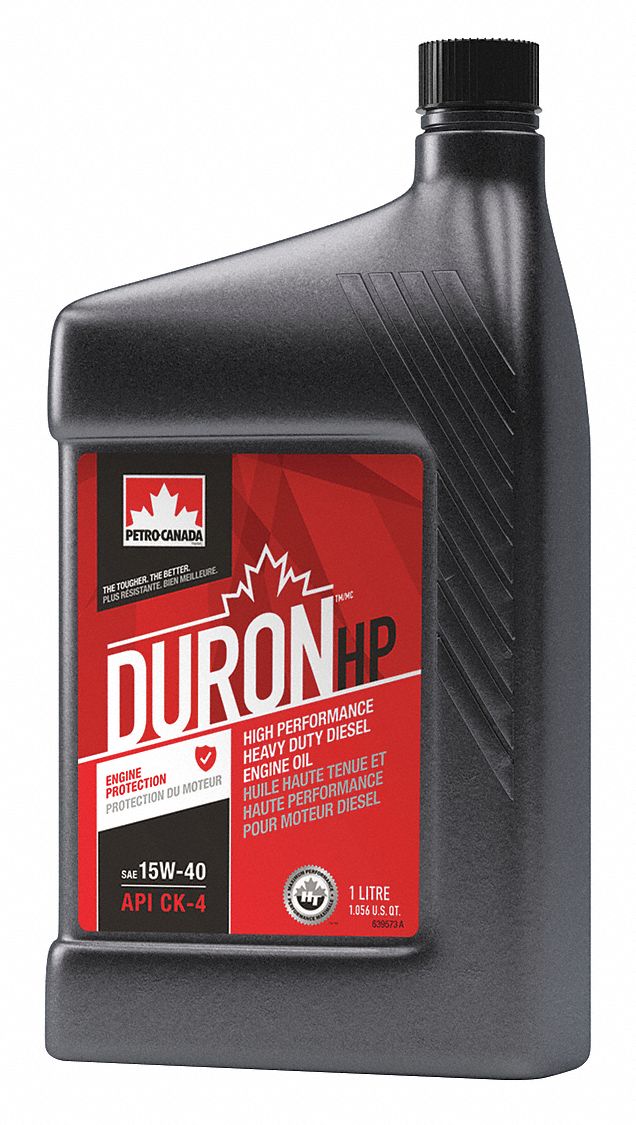 PETROCANADA LUBRICANTS INC ENGINE OIL, DIESEL, 15W40, VISC INDEX 139
