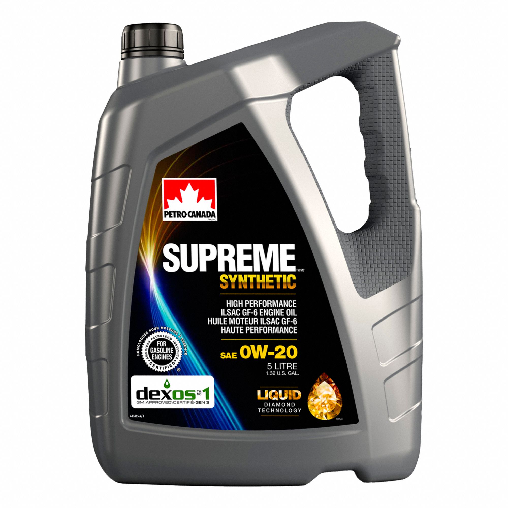 SUPREME SUPREME SYNTHETIC SERIES MOTOR OIL, YELLOW, 5 L BOX, 219