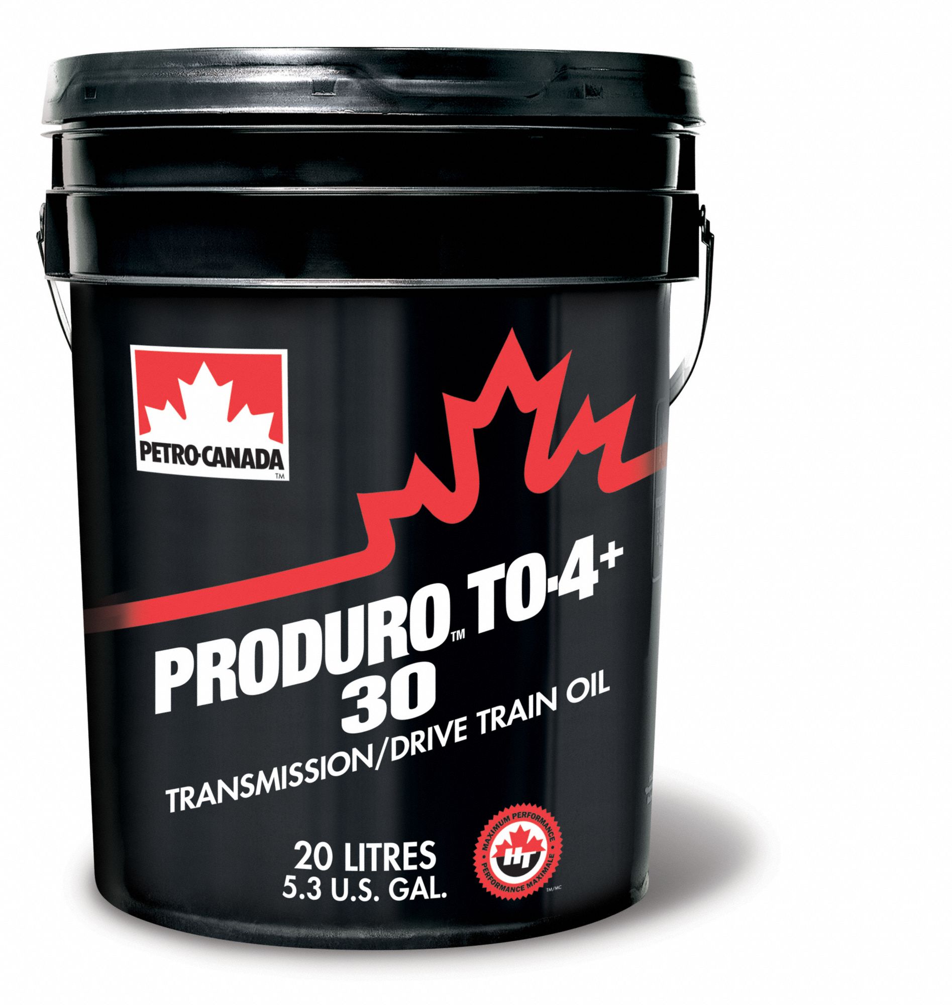 TRANSMISSION AND FINAL DRIVE FLUID, AMBER, 20 L BUCKET, 498 ° C FLASH POINT