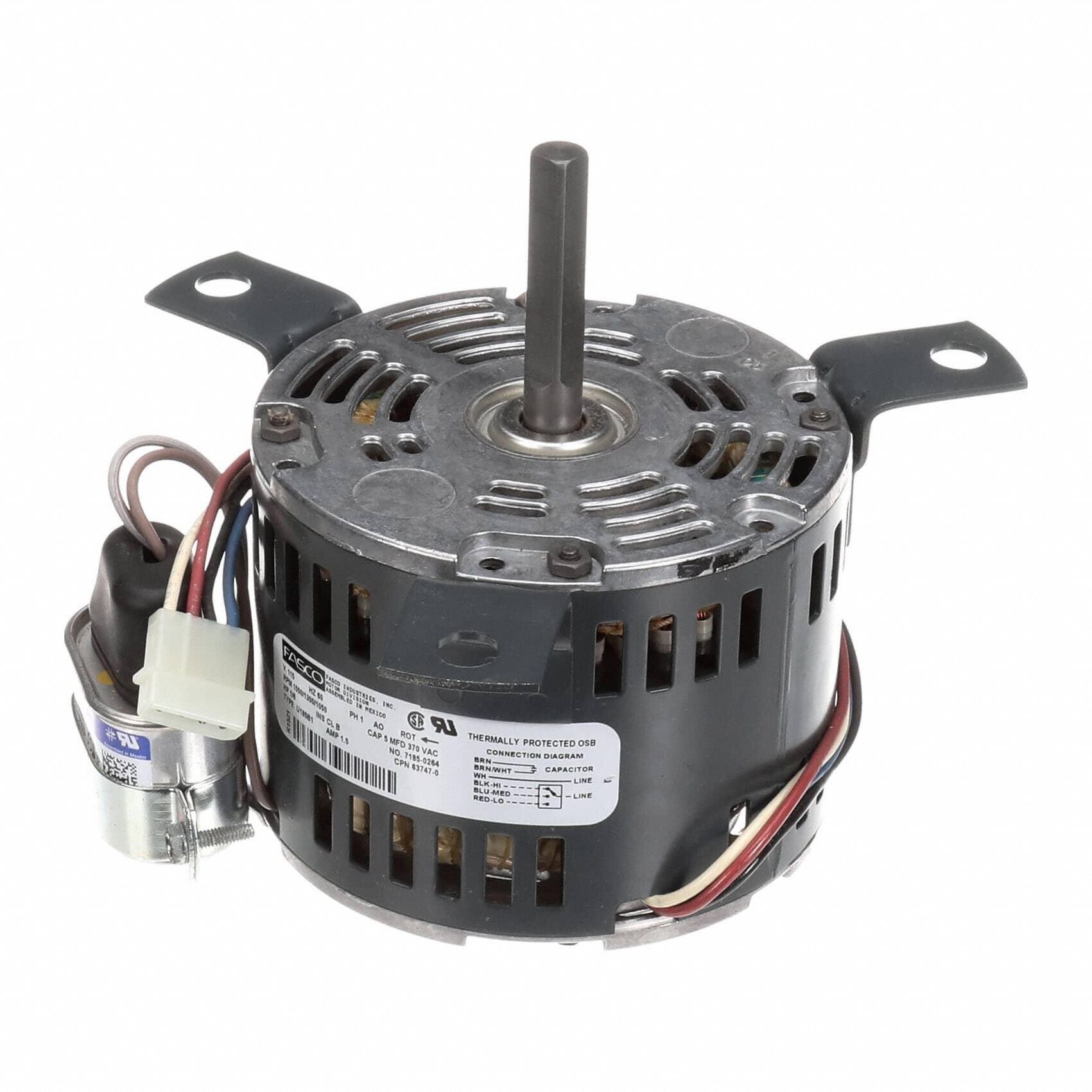 HVAC Motor 115V AC Single