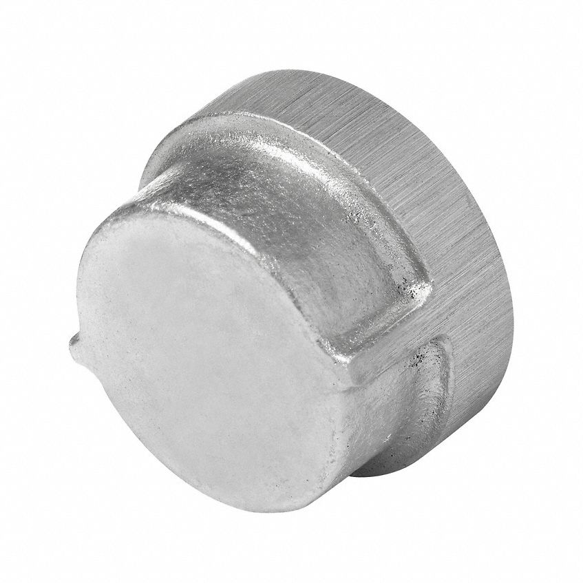 Cap: Aluminum, 2 in Fitting Pipe Size, Class 150, Female NPT