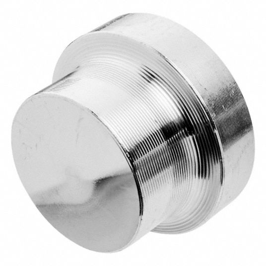 Aluminum, 5 in Fitting Pipe Size, Cap - 407RV6|ZUSA-PF-22499 - Grainger