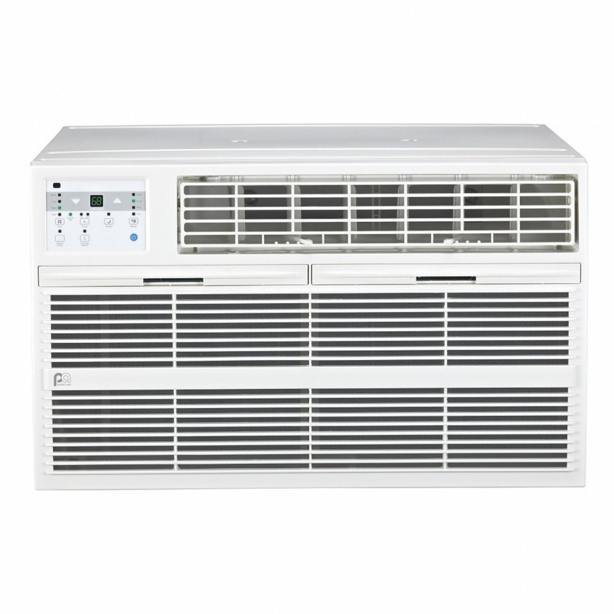 THROUGH-THE-WALL AIR CONDITIONER, 14,000 BTUH, 550 TO 700 SQ FT, 230V AC, 6-15P