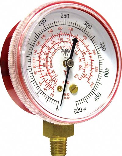 High Side Pressure Gauge, 2-1/2" dia.