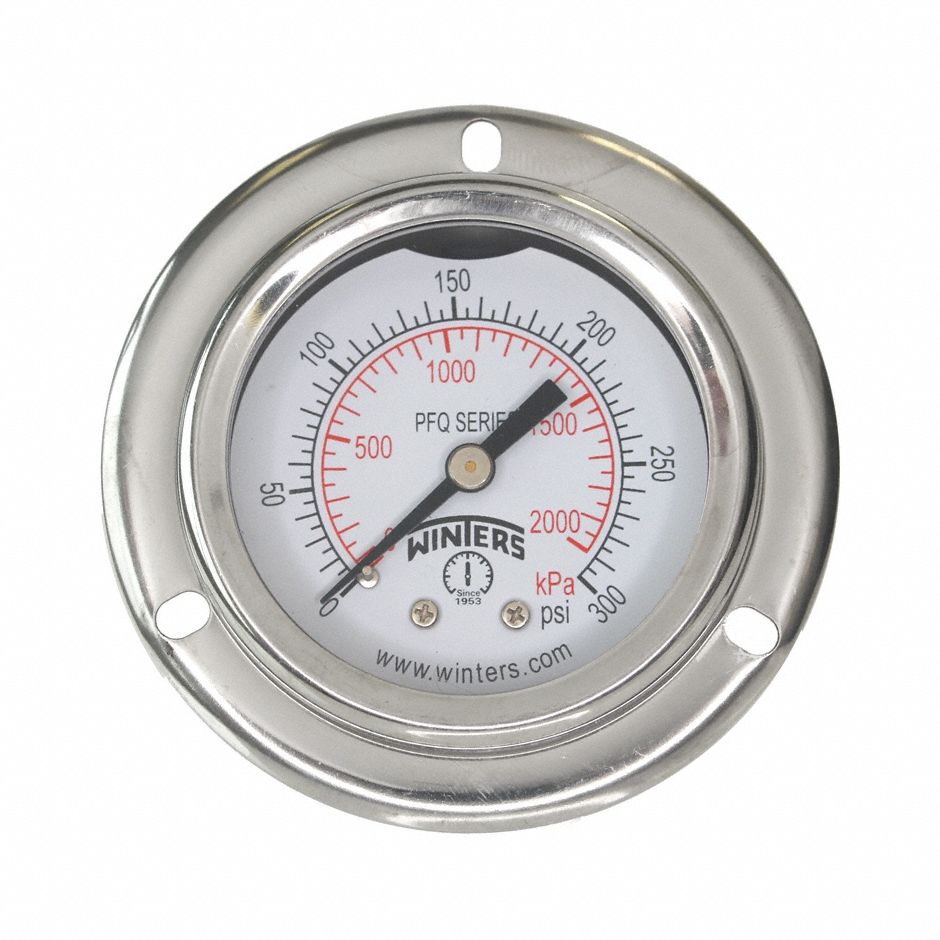 MANOMETRE MONTAGE S/PANNEAU