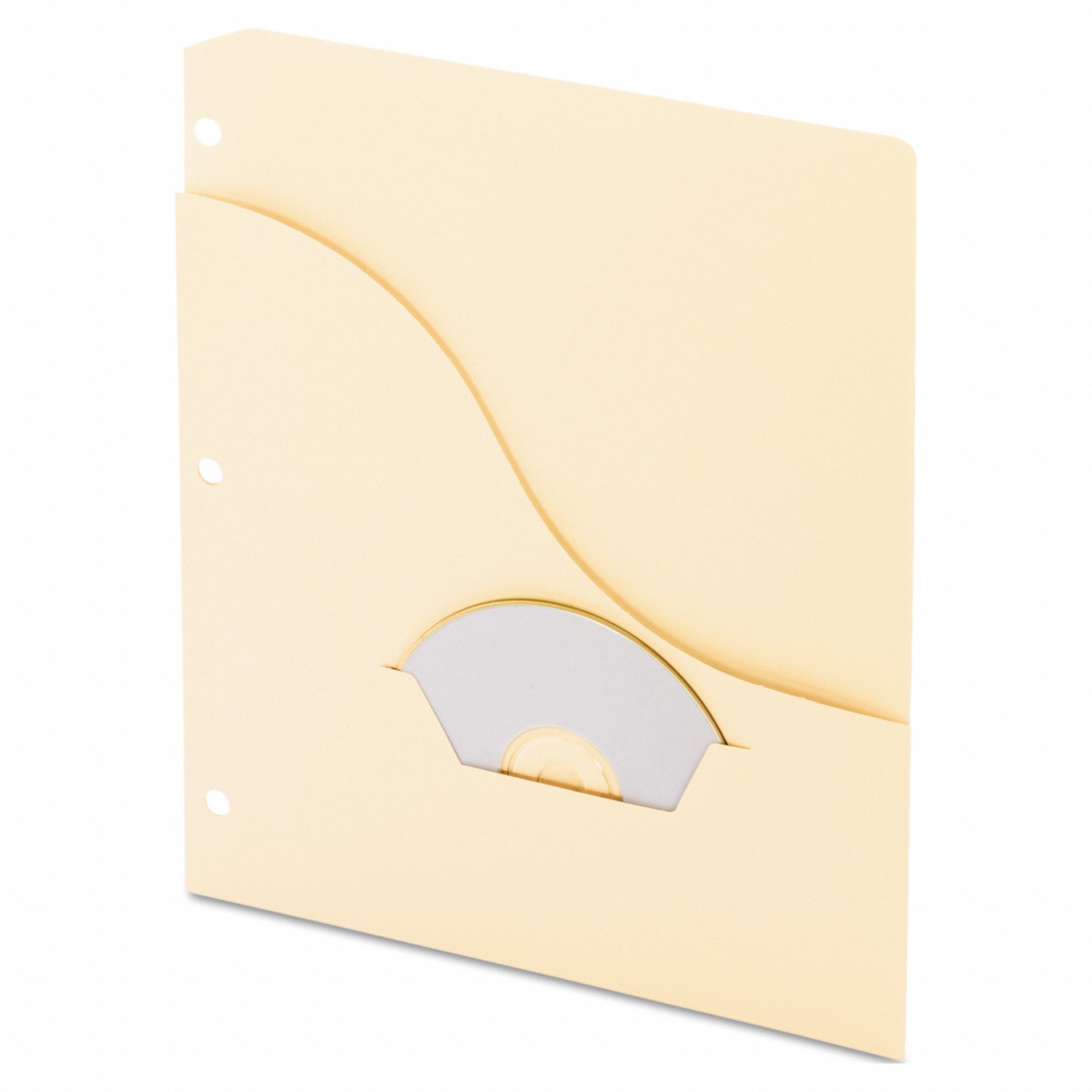 Pocket Folder: 11 pt. Stock, 11 in Ht, 8 1/2 in Wd, Manila, 1 Pockets, 15 PK