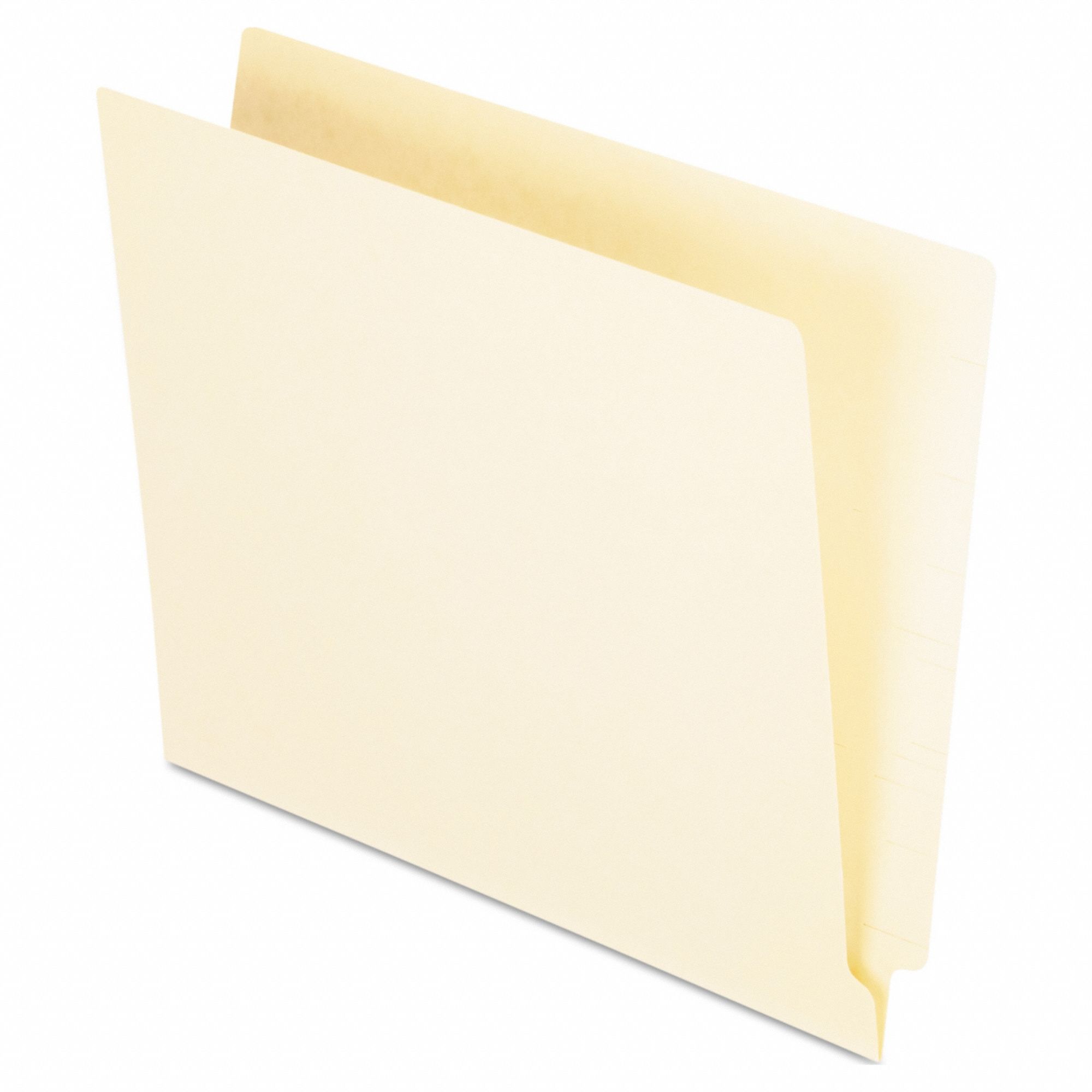 File Folders: 8 1/2 in Ht, 11 in Wd, Manila, 11 pt. Manila, 100 PK