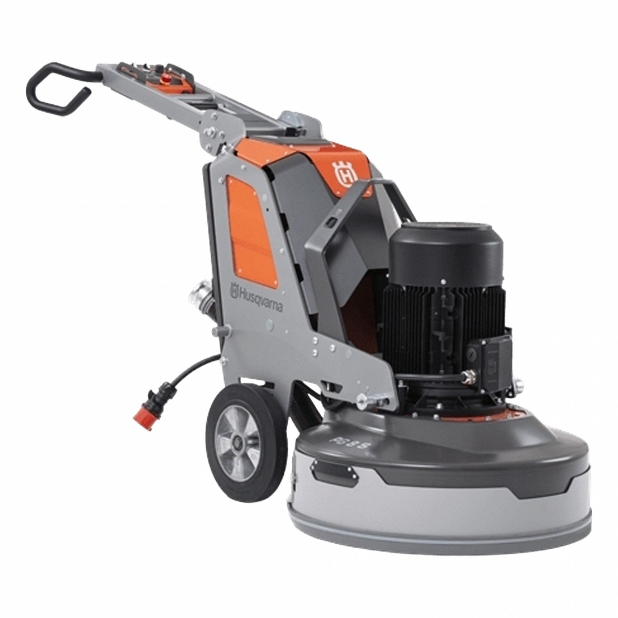 Corded Floor Grinder: Walk-Behind, Planetary, 3 Discs, 3 in Disc Dia., 31.5 in Grinding Wd