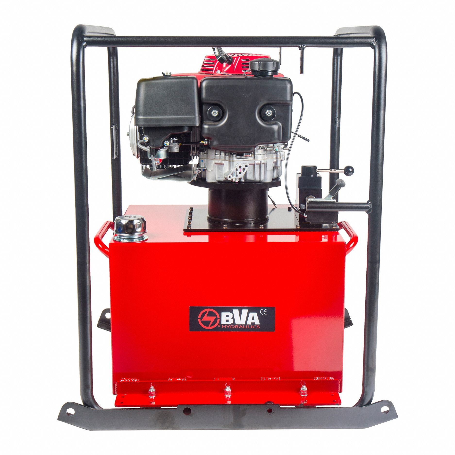 Gas Powered Hydraulic Power Unit: 3 gpm, 10, 000 psi Max. Pressure, Single Acting