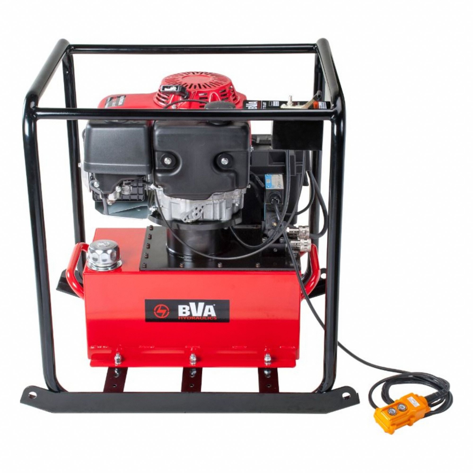 Gas Powered Hydraulic Power Unit: 3 gpm, 10, 000 psi Max. Pressure, Single Acting