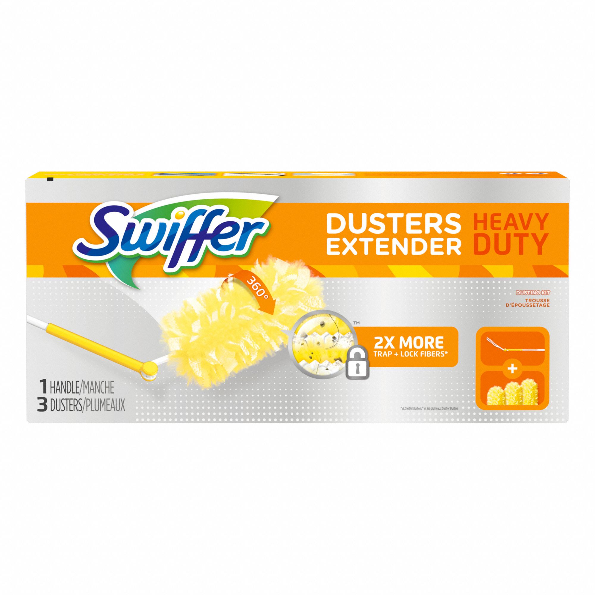 SWIFFER 360 DUST EXT HANDLE 3 DUSTERS