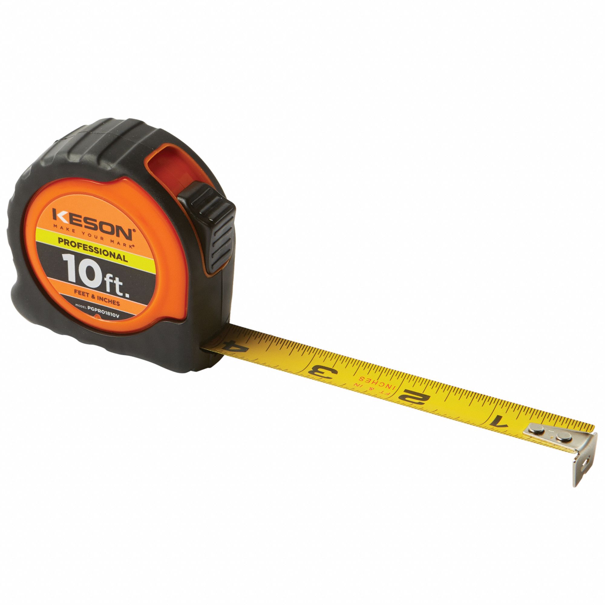 TAPE MEASURE,10 FT L,5/8 IN W,STEEL