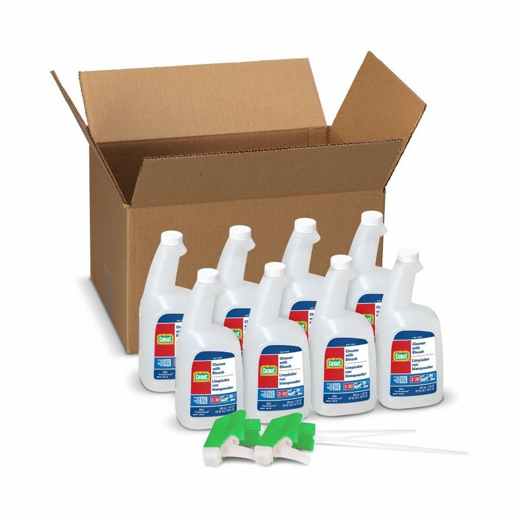 All Purpose Cleaner: Trigger Spray Bottle, 32 oz Container Size, Ready to Use, Fresh, 8 PK