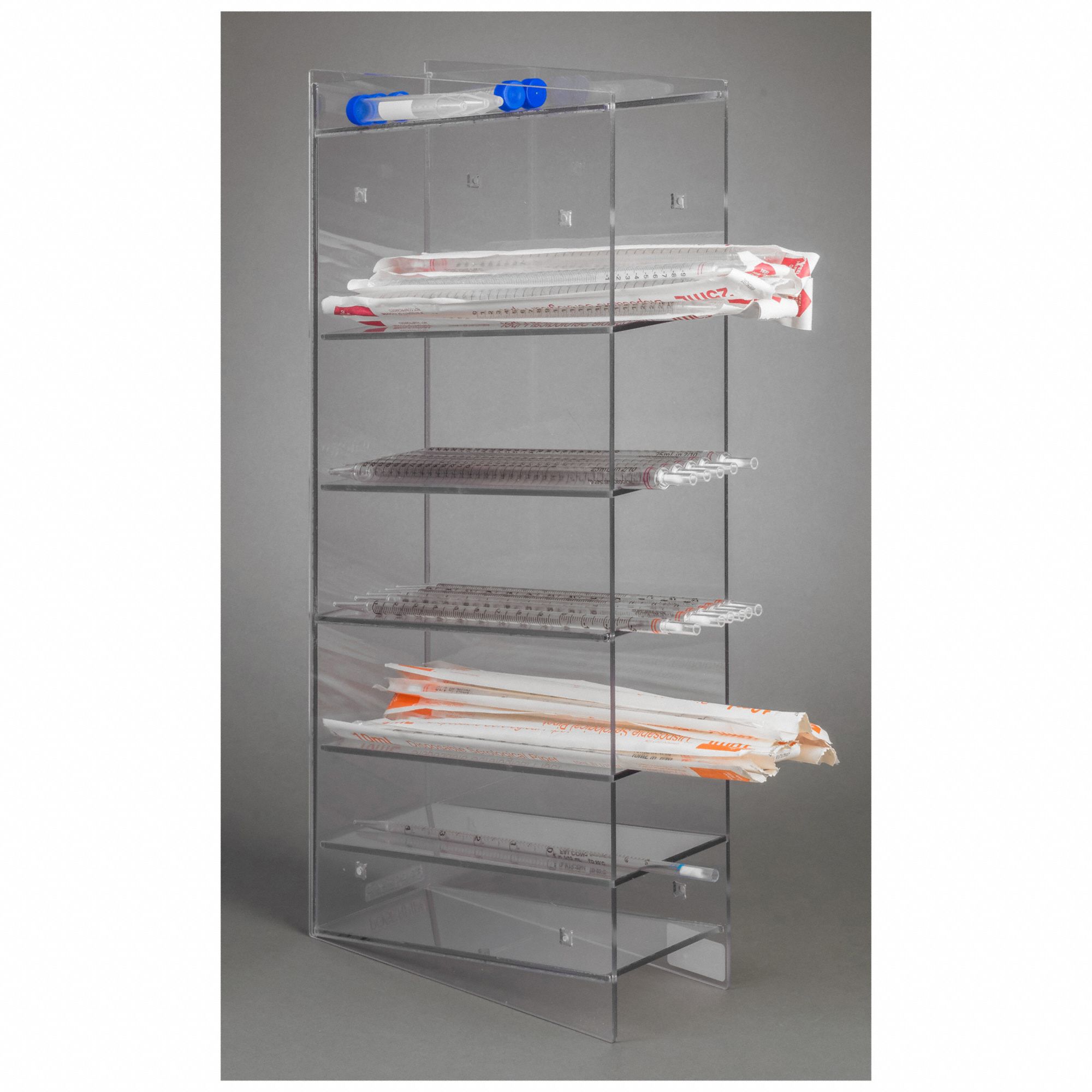 6 Pocket Serological Pipette Holder PETG