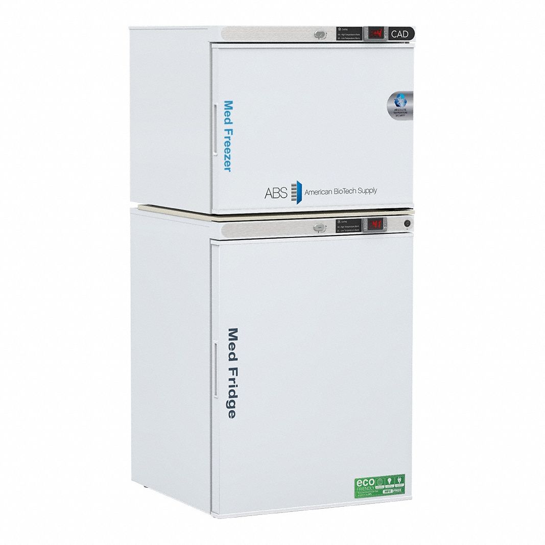 Laboratory Refrigerator and Freezer: 5.2 cu ft Refrigerator Capacity, Auto