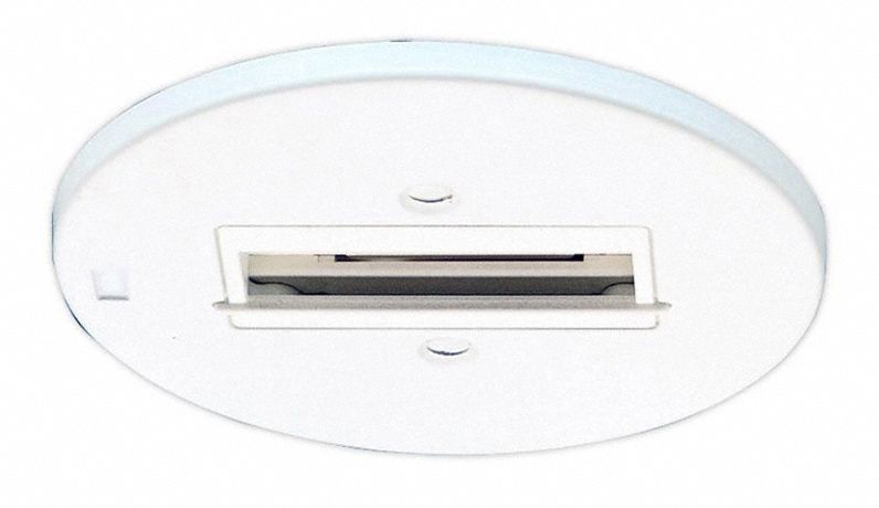 TRACK MONOPOINT,120V,WHITE TRACK COLOUR