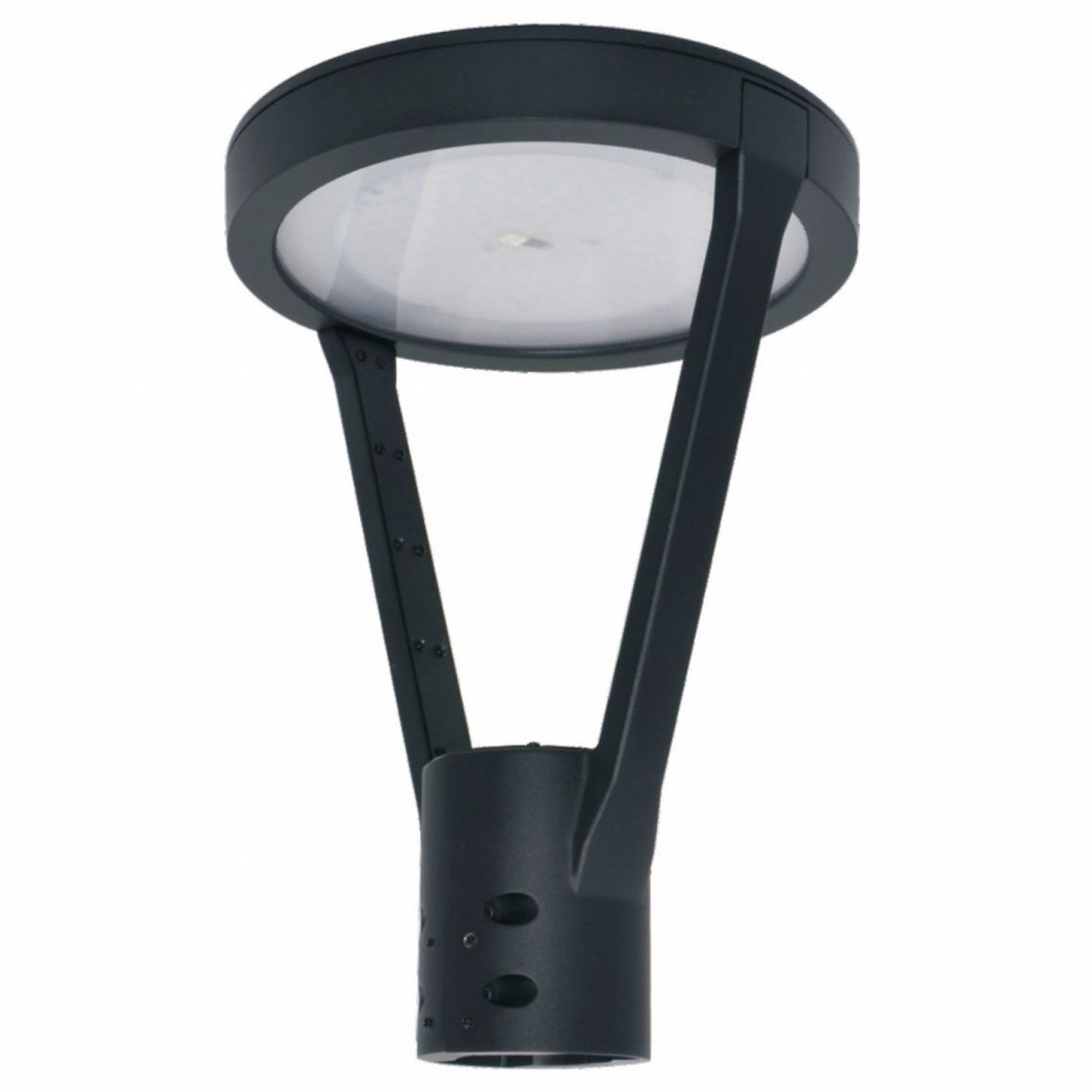 POST TOP, ALUMINUM, BLACK, 2,515 LM TO 6,308 LM, 50 WATTS, 120 TO 347V, 4,000K COLOUR TEMPERATURE