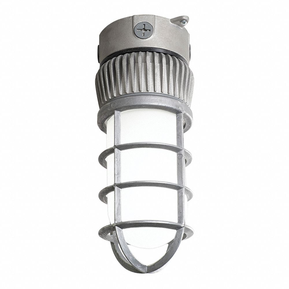 CEILING LIGHT, LED, ALUMINUM, SILVER, 1,390 LM, 14W, 120/277V AC, 4,000K COLOUR TEMP, GLASS LENS