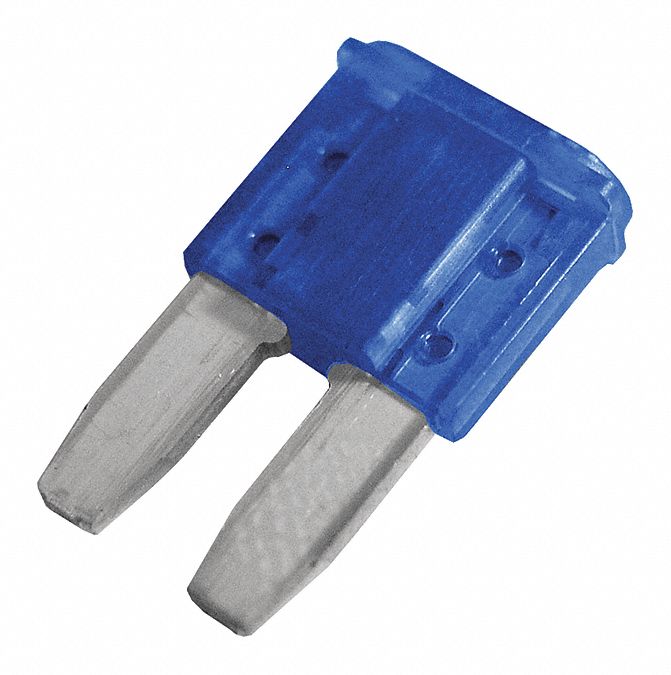 MICRO BLADE FUSE, 32 V DC, 15 AMPS, NYLON, BLUE, 100 PK