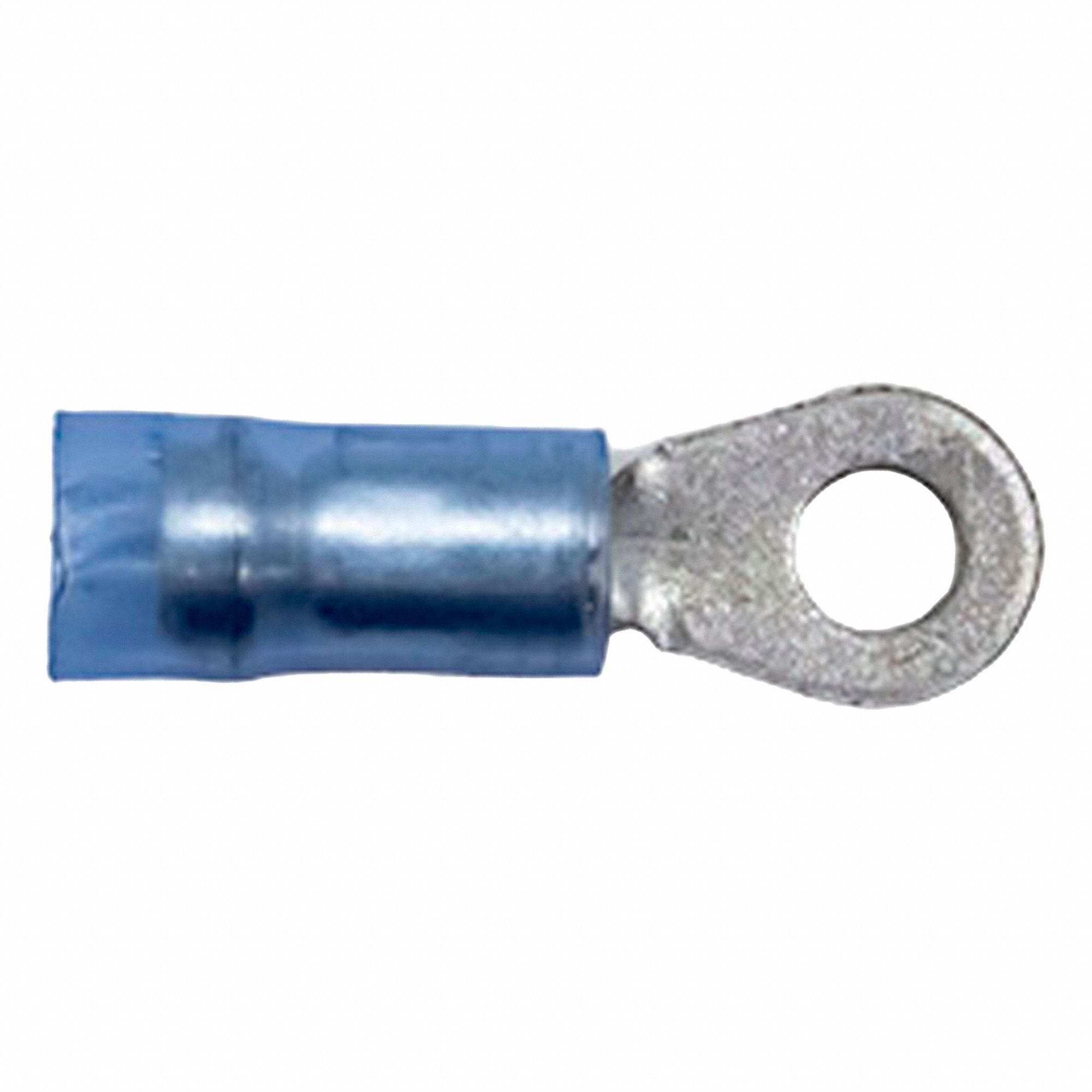 RING CONNECTOR,NYLON,BLUE,PK50