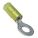 RING TERMINALS, 12-10 AWG, STUD SIZE #8, NYLON, PK 50