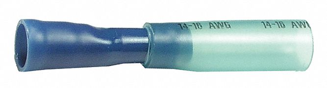 CONNECTEUR DE RÉCEPTACLE, 14 AWG, 16 AWG, BLEU