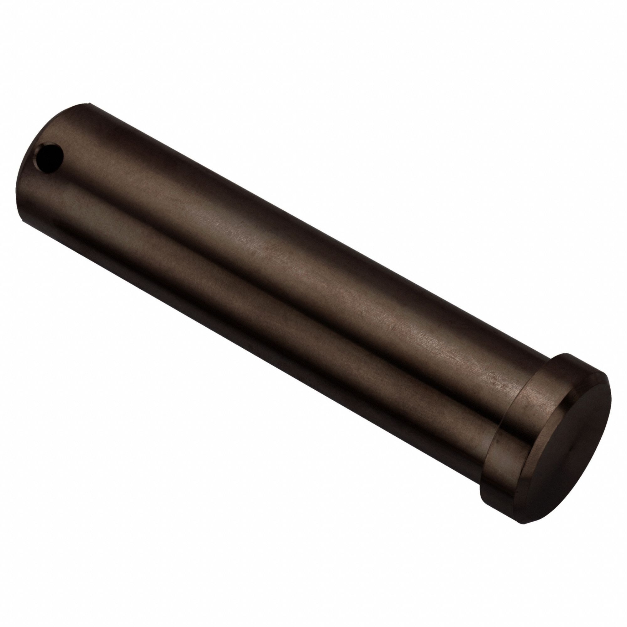 Clevis Pin: Inch, 1 in Pin Dia, 4 in Shank Lg, Precision Clevis Pin, Stainless Steel, 18-8, Headed